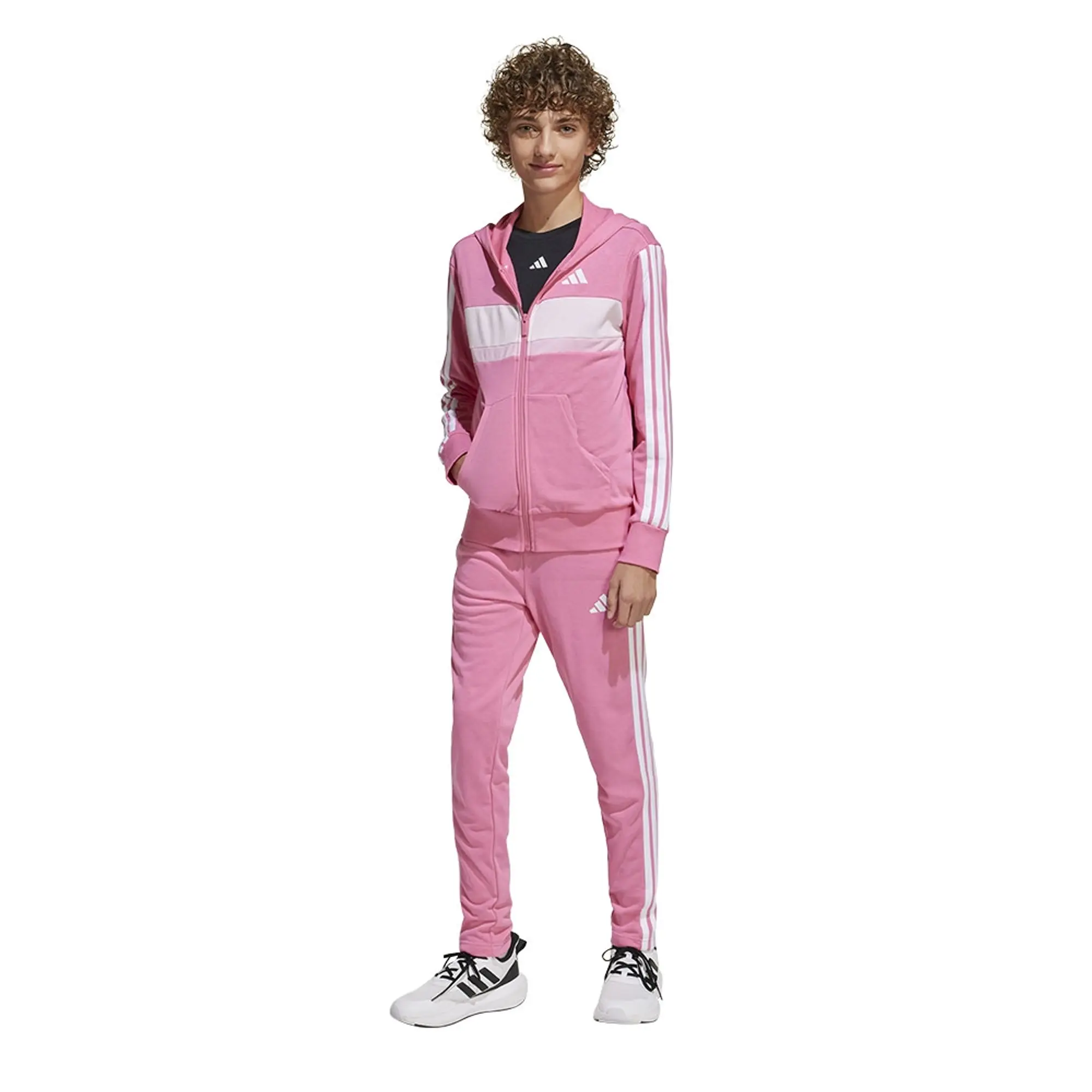 Adidas Seasonal Essentials Tiberio 3 Stripes French Terry Tracksuit
