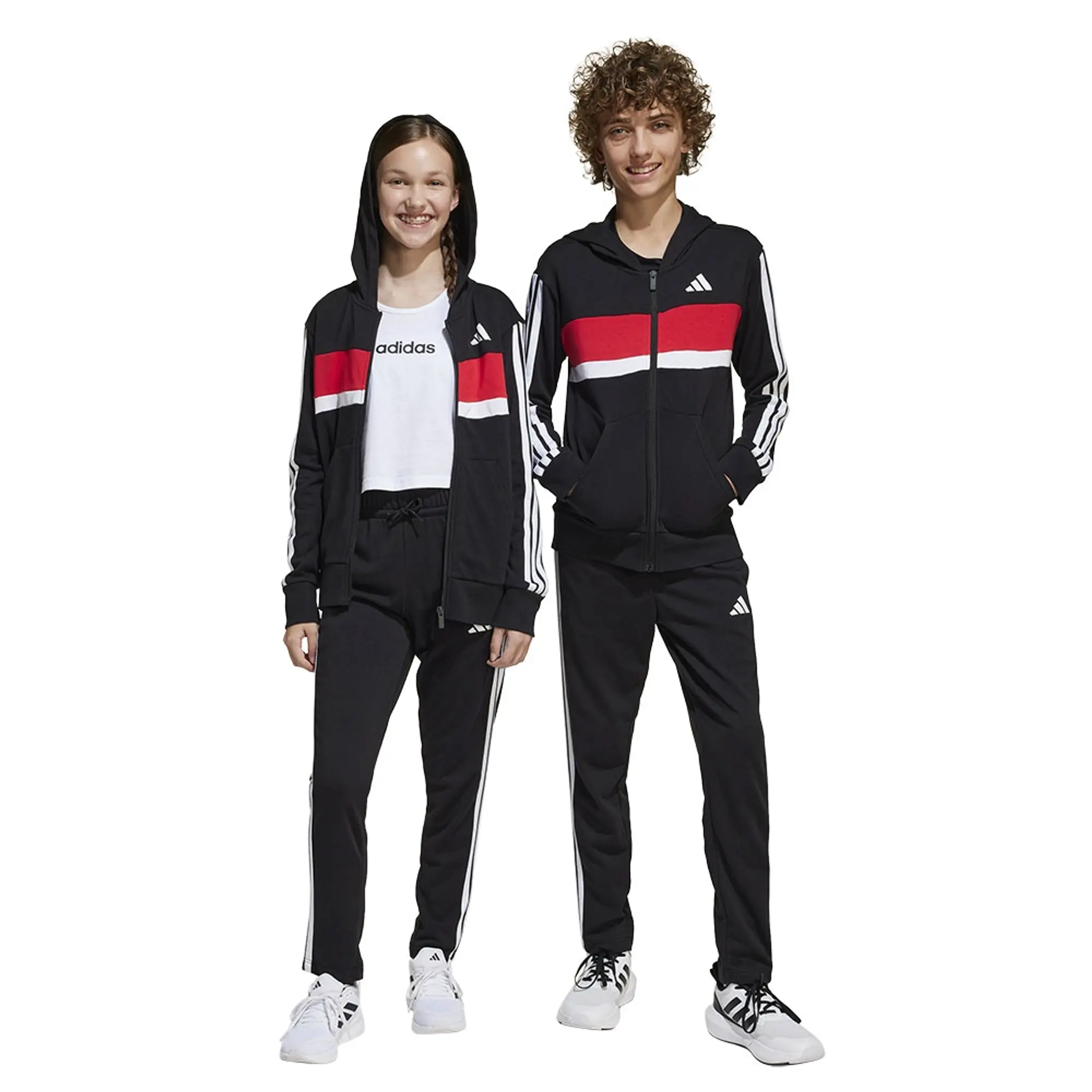 Adidas Seasonal Essentials Tiberio 3 Stripes French Terry Tracksuit