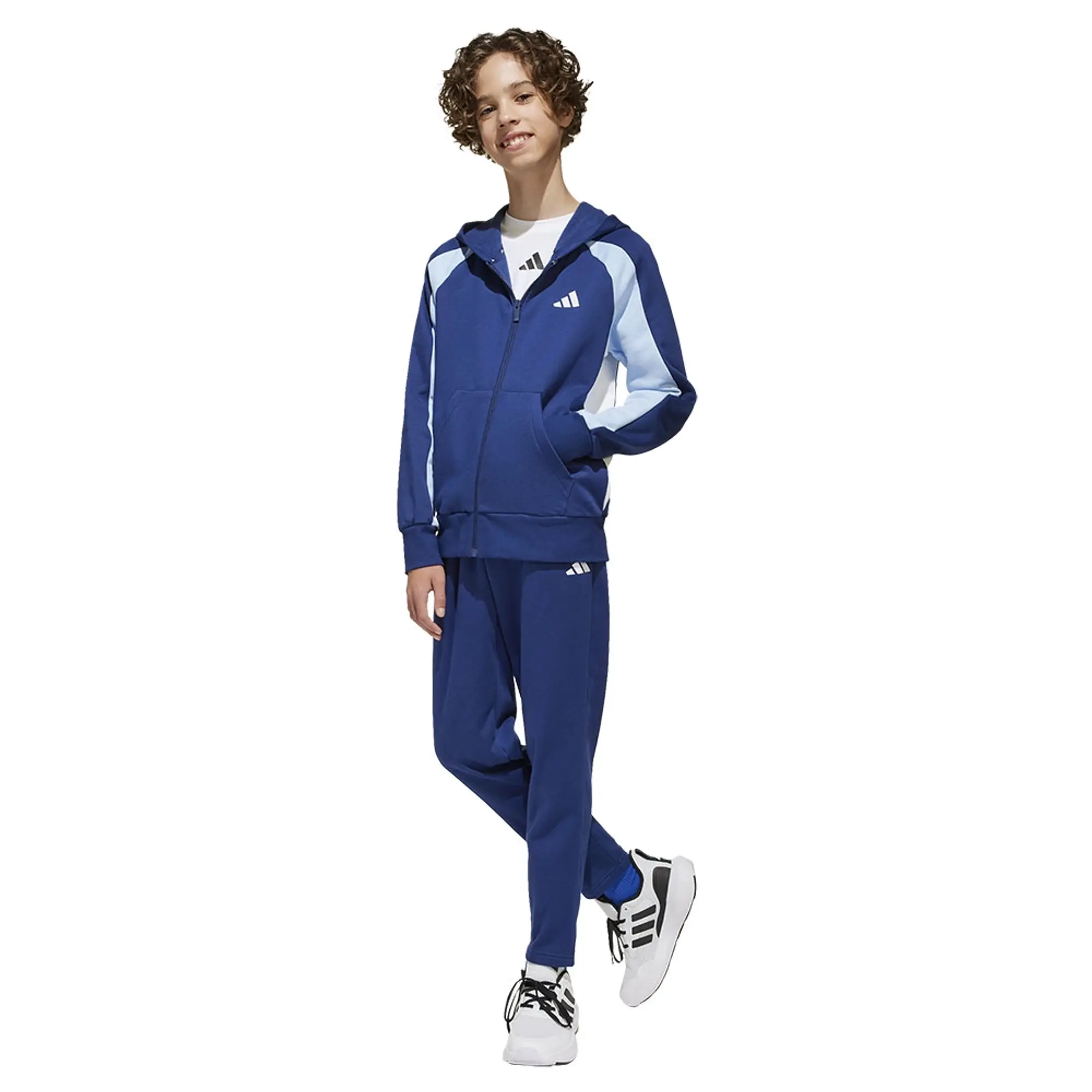 Adidas Seasonal Essentials Colorblock Fleece Tracksuit