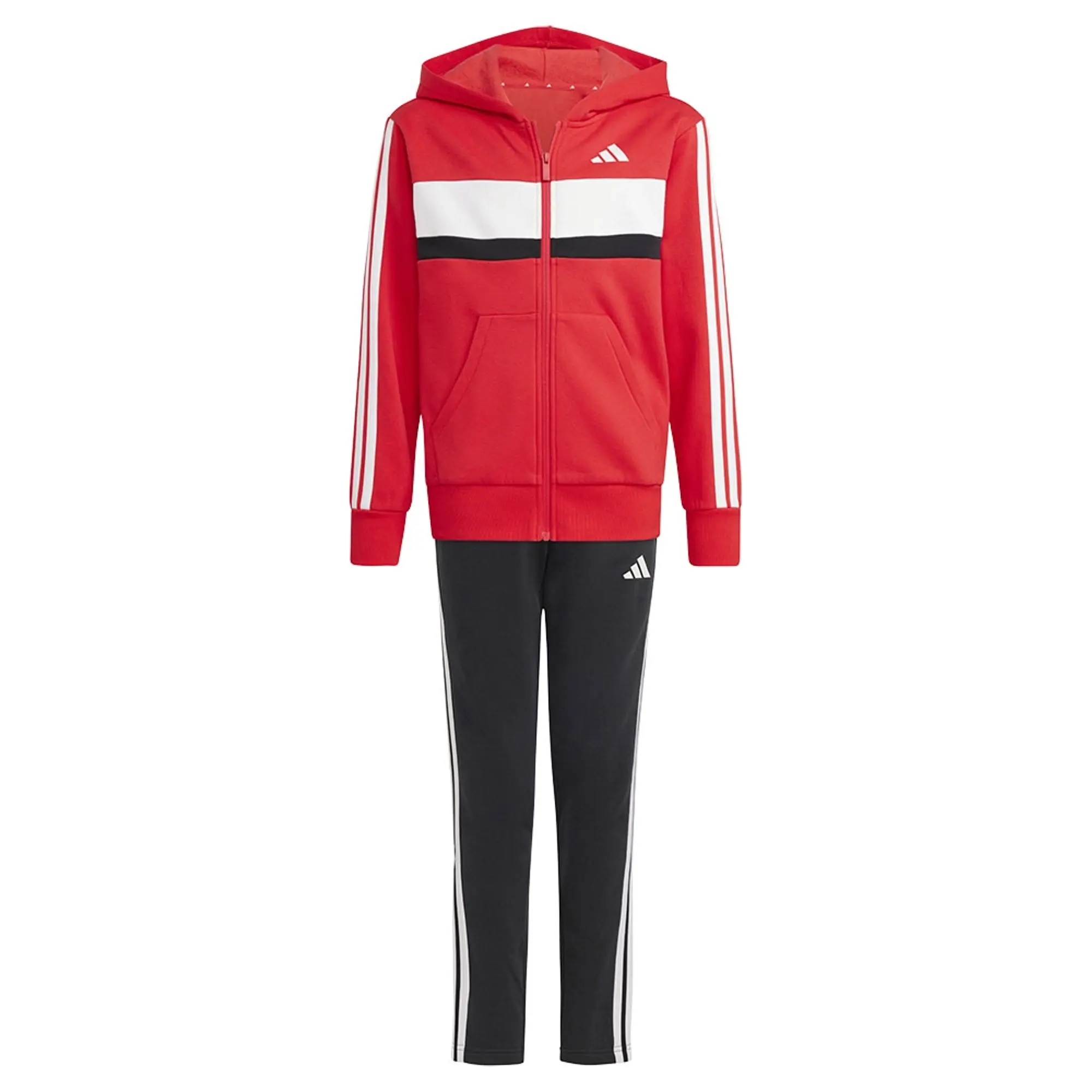 Adidas Seasonal Essentials Tiberio 3 Stripes Fleece Tracksuit