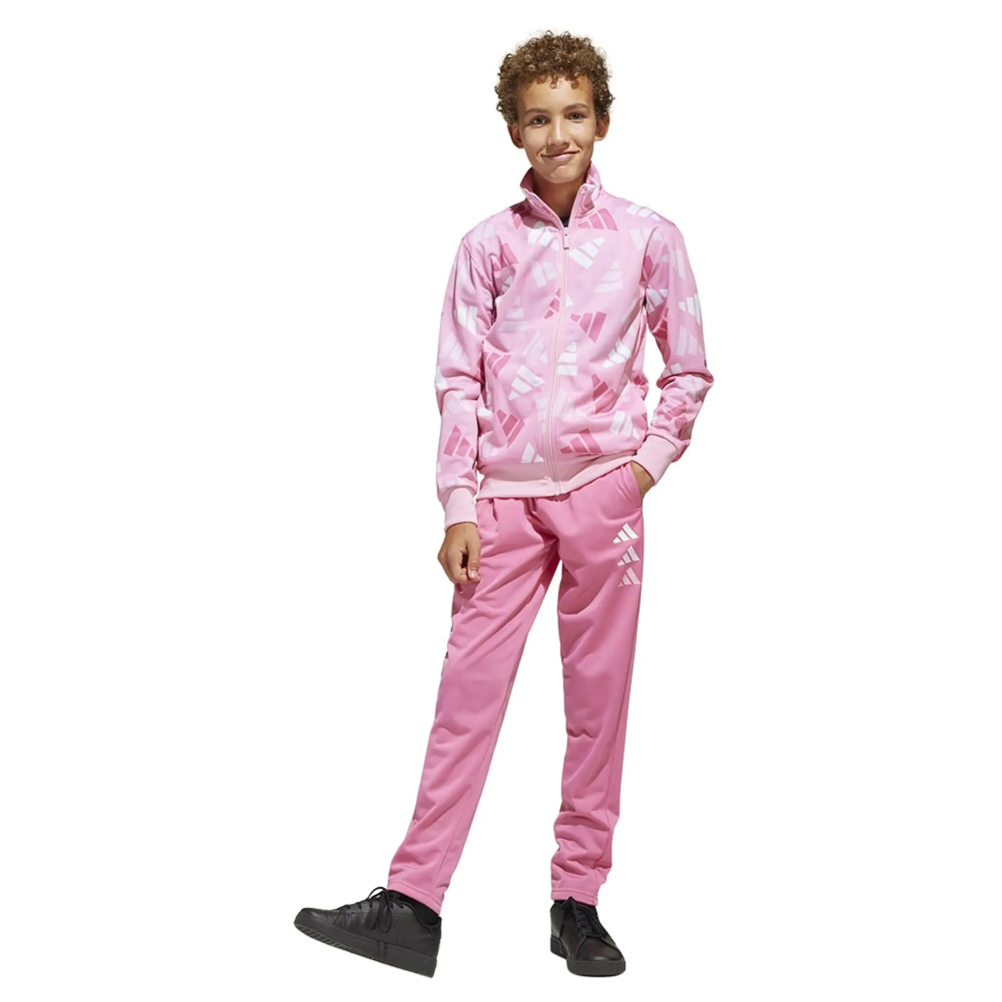 Adidas Seasonal Essentials Logo Celebration Tricot Tracksuit