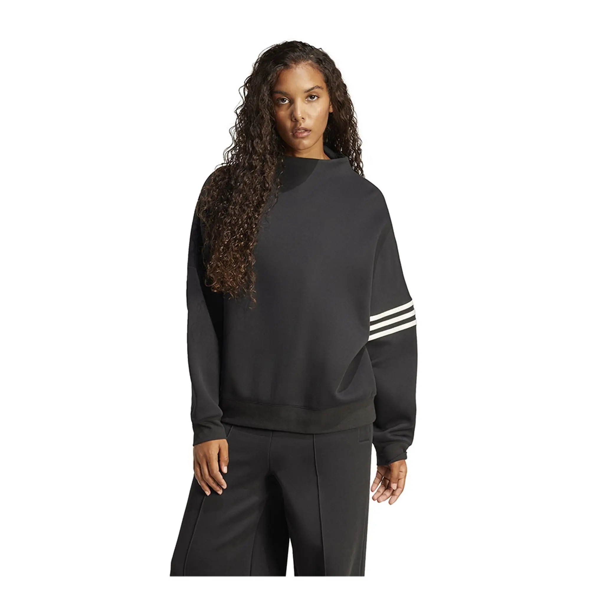 Adidas Originals Neuclassics Oversized Mock Neck Sweatshirt