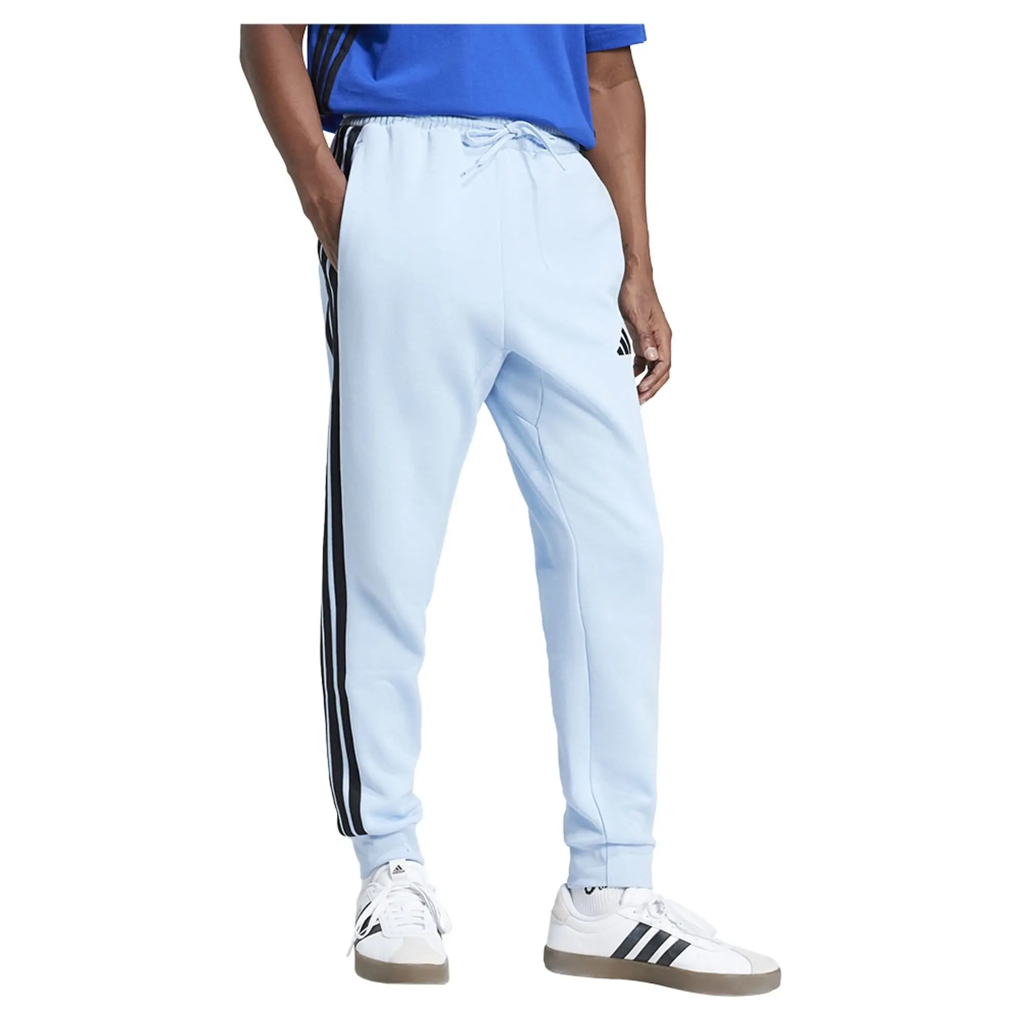 Adidas Essentials 3 Stripes Fleece Joggers