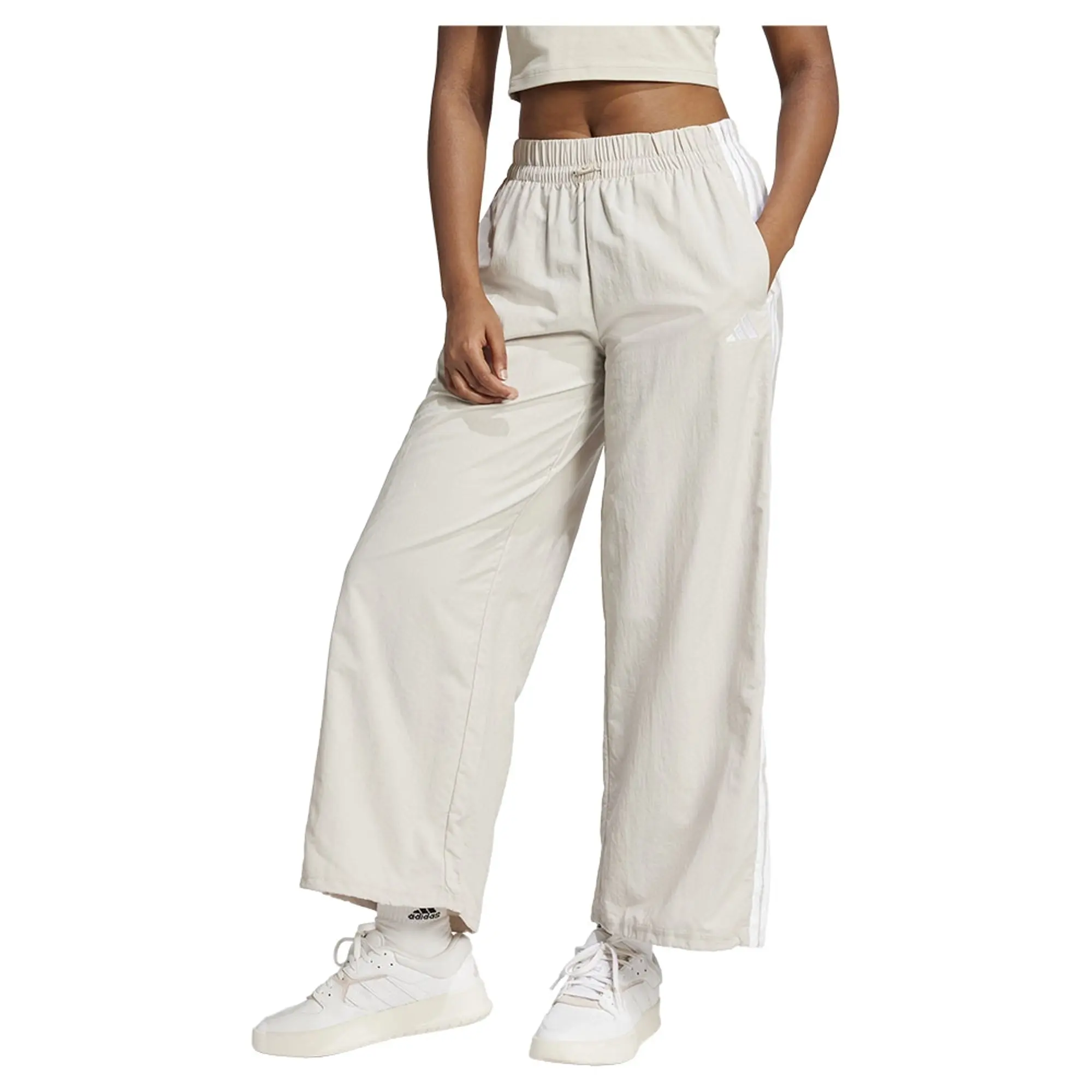 Adidas Essentials 3 Stripes Lifestyle Woven Parachute Pants