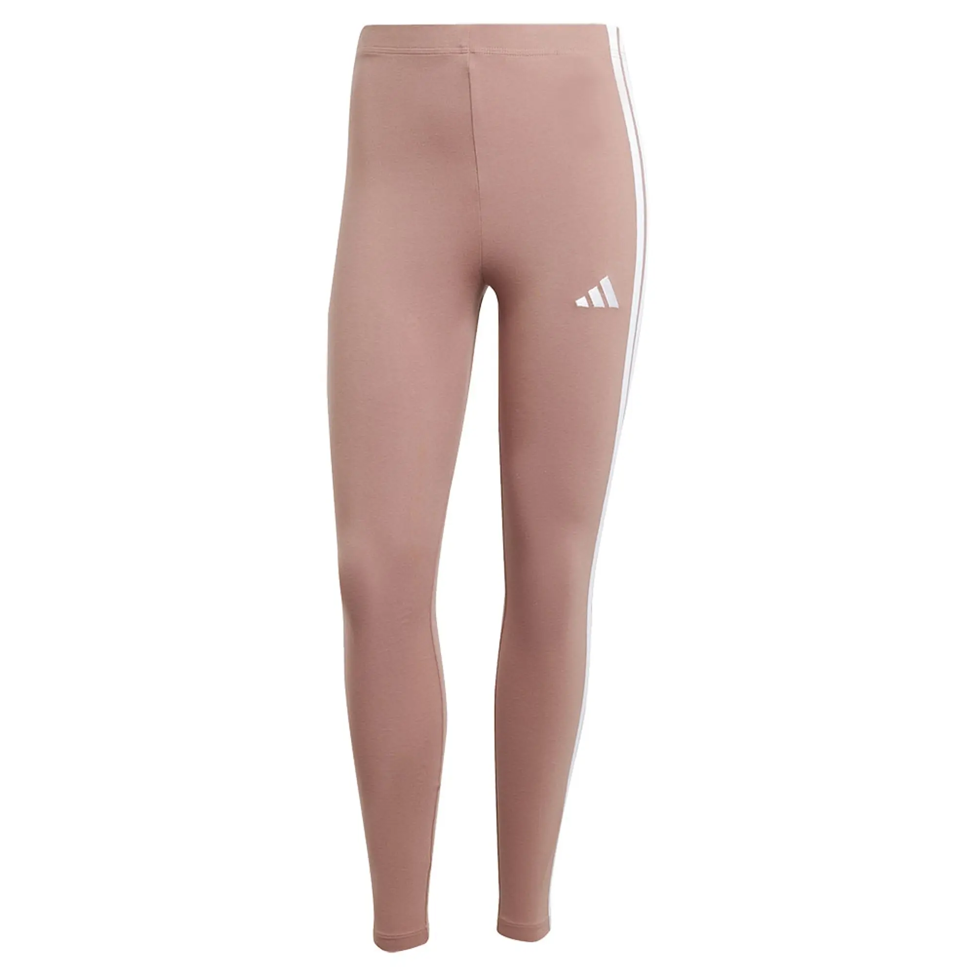 Adidas Essentials 3 Stripes Cotton Leggings