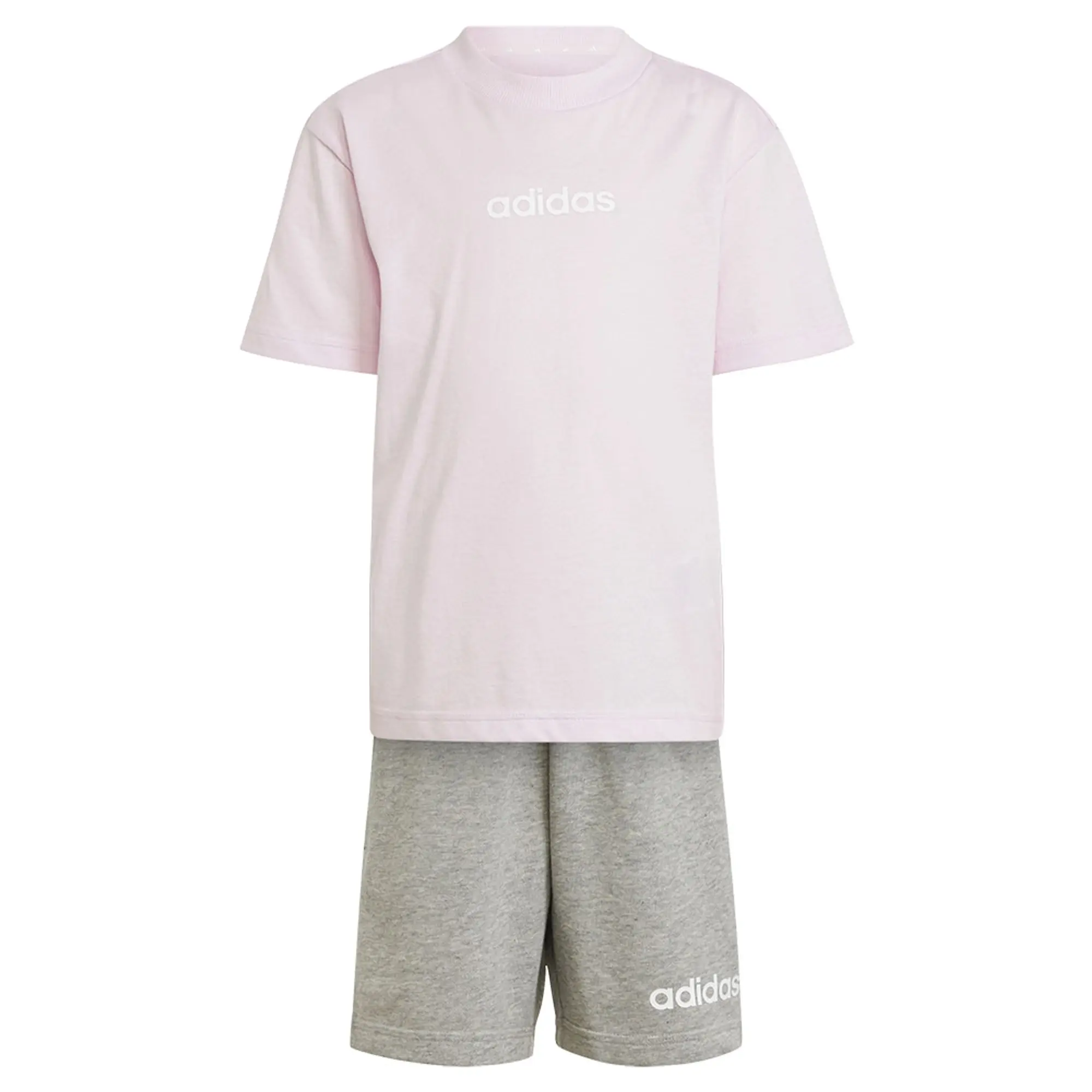 Adidas Essentials Linear Tee Set