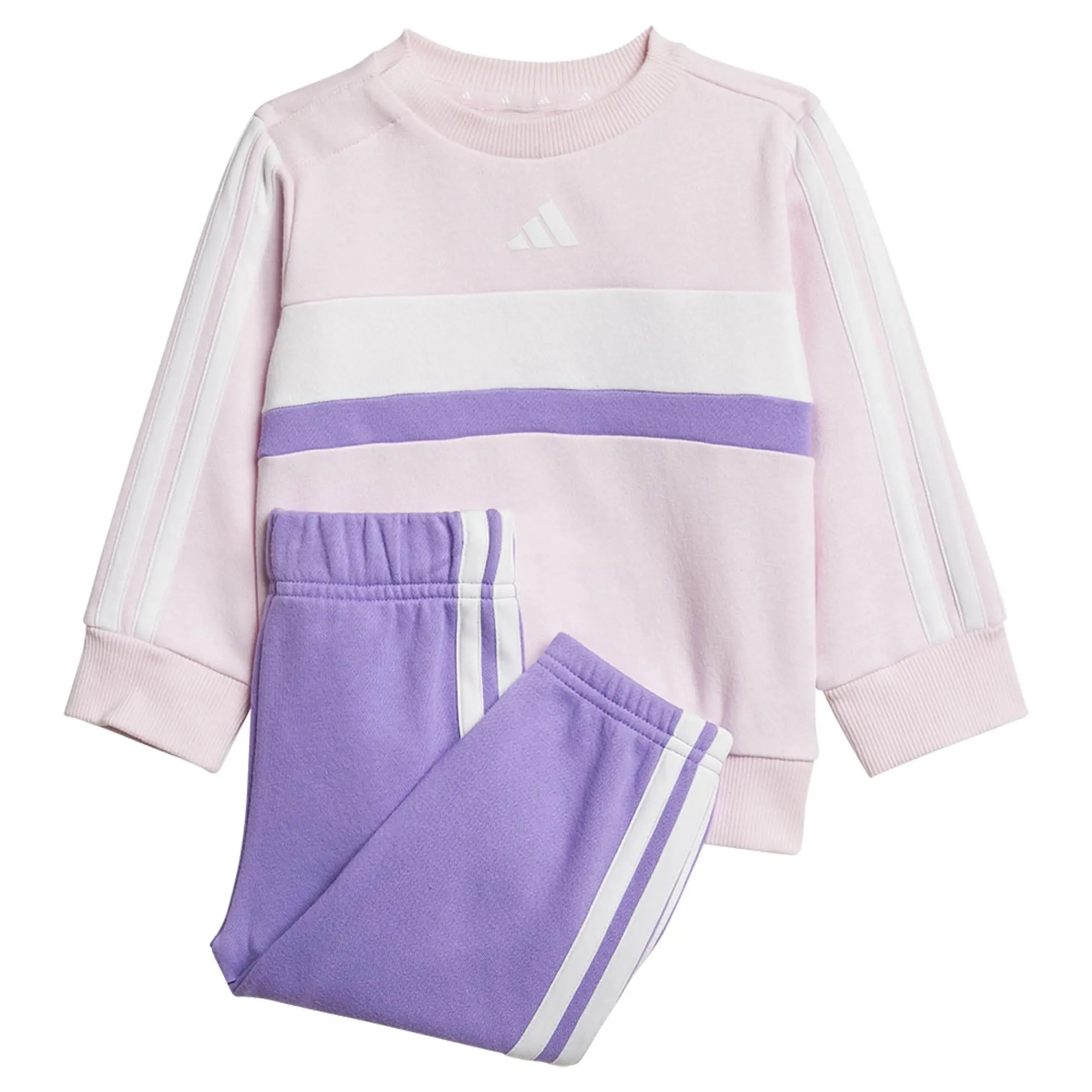 Adidas Seasonal Essentials Tiberio 3 Stripes Fleece Crew Set