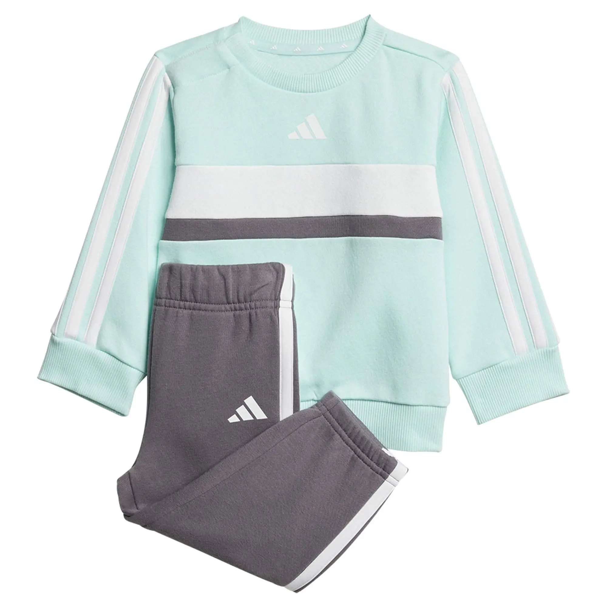 Adidas Seasonal Essentials Tiberio 3 Stripes Fleece Crew Set