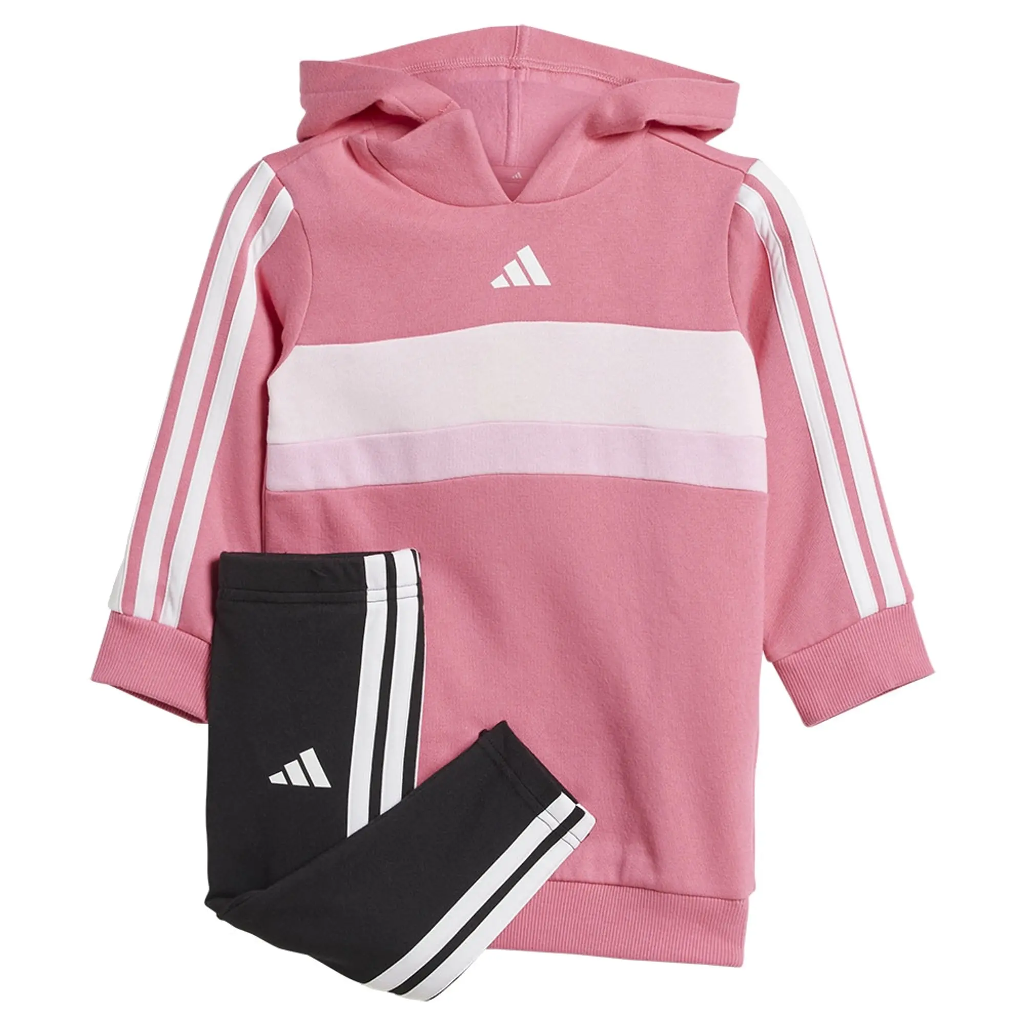 Adidas Seasonal Essentials Tiberio 3 Stripes Fleece Leggings Set