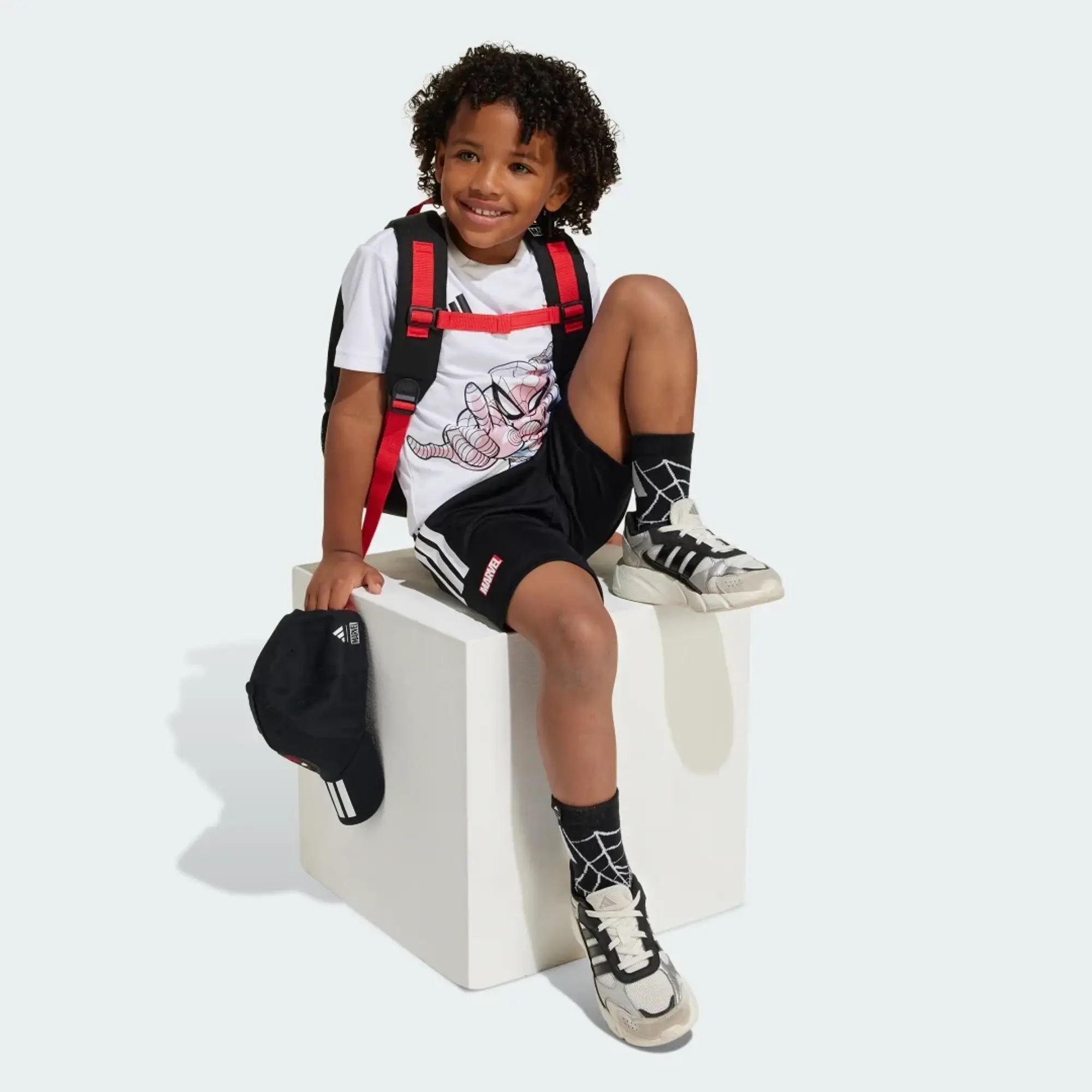 Adidas X Marvel Spiderman Tee Set