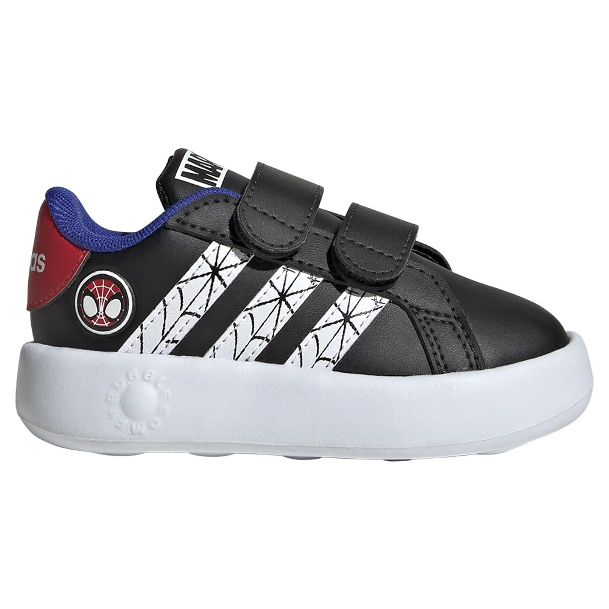 adidas  GRAND COURT SPIDER-MAN CF I  boys's Children's Shoes (Trainers) in Black