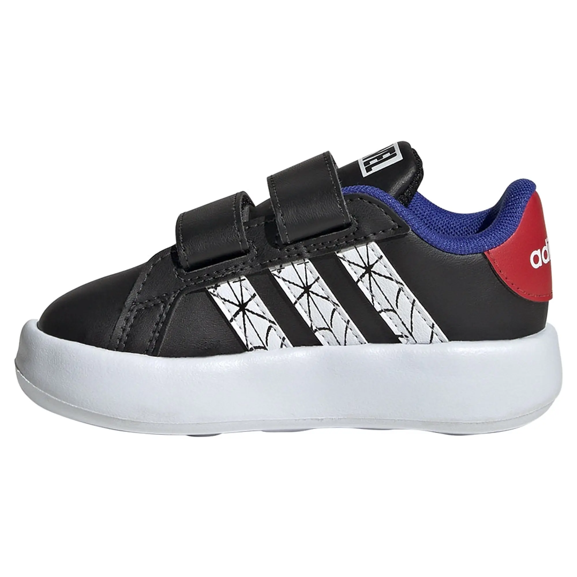 adidas  GRAND COURT SPIDER-MAN CF I  boys's Children's Shoes (Trainers) in Black