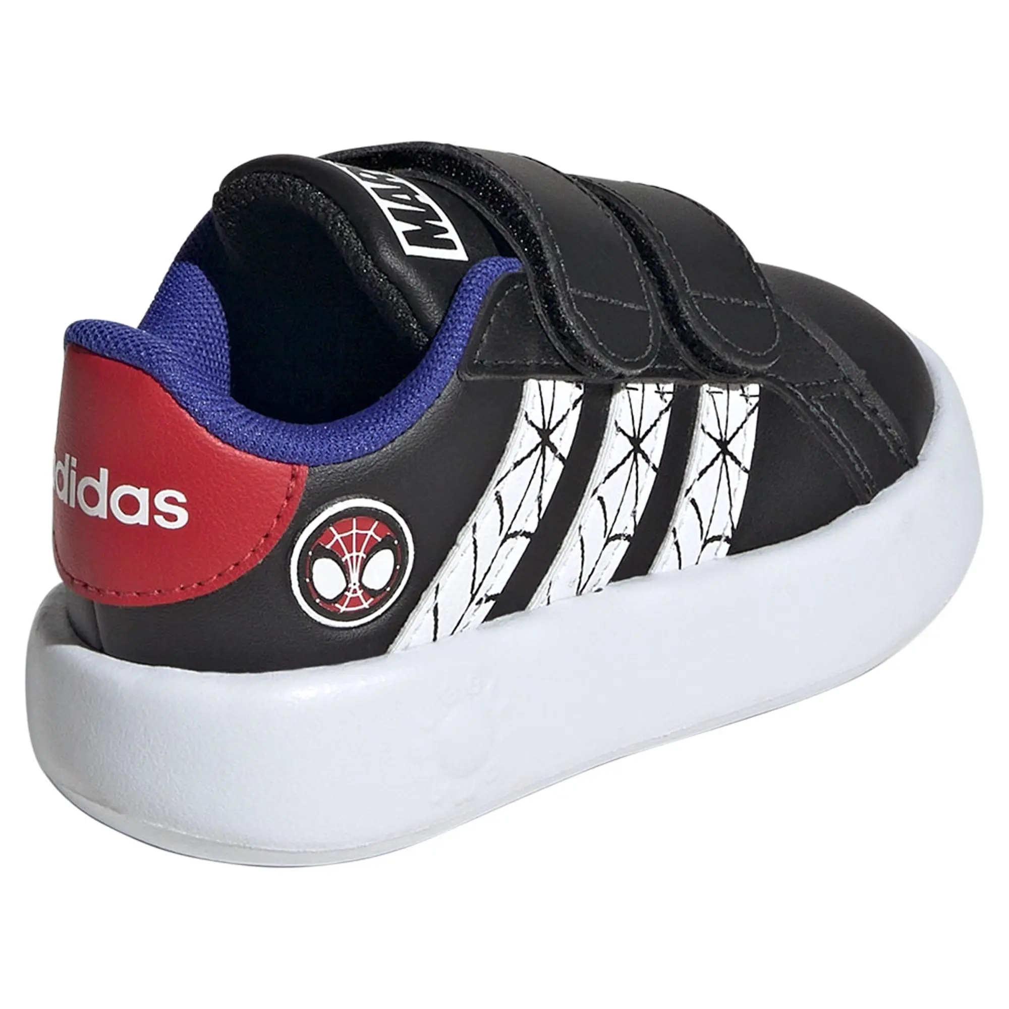 adidas  GRAND COURT SPIDER-MAN CF I  boys's Children's Shoes (Trainers) in Black