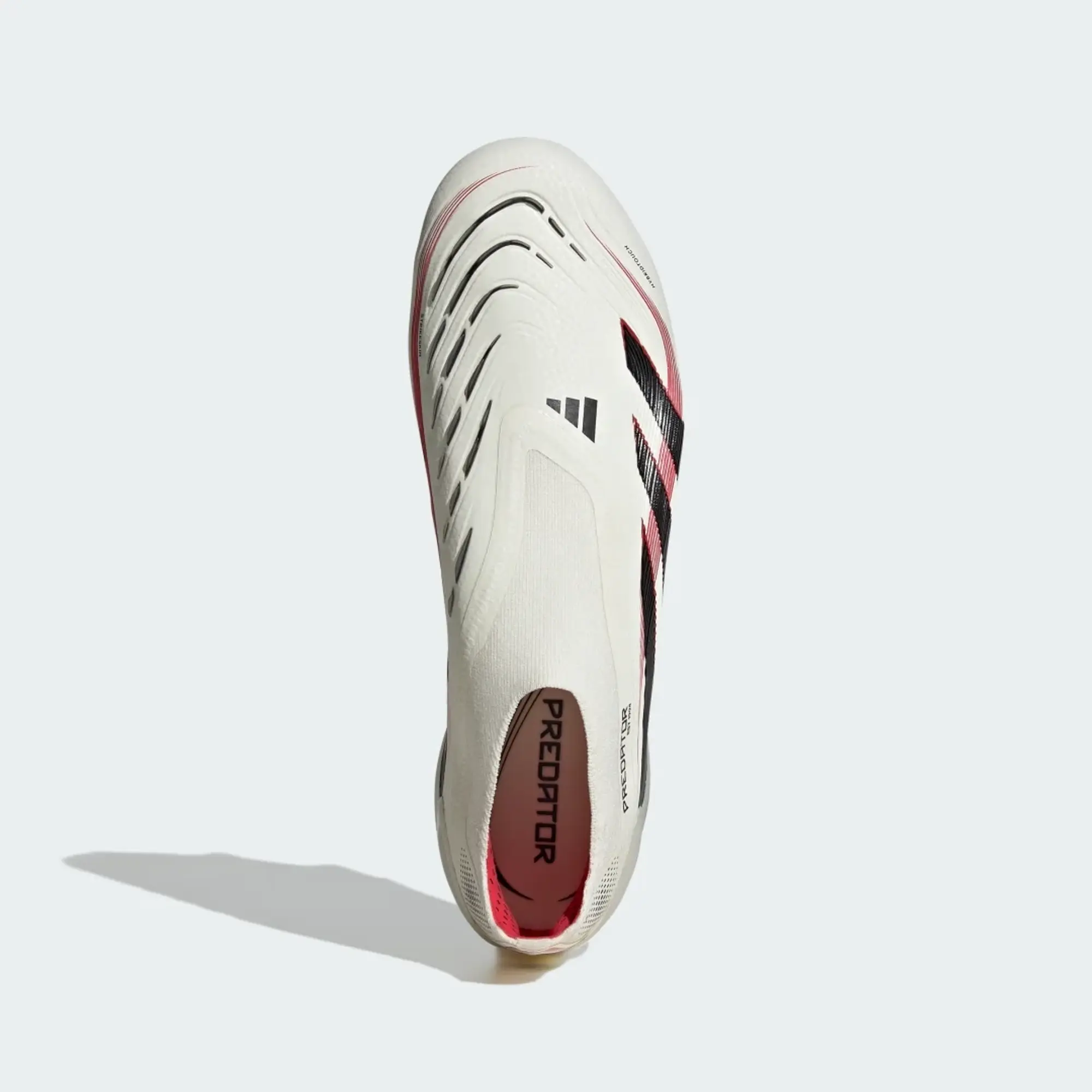 Adidas Predator Elite Laceless Sg Champagne - Off White/Core Black/Pure Ruby - ['White']