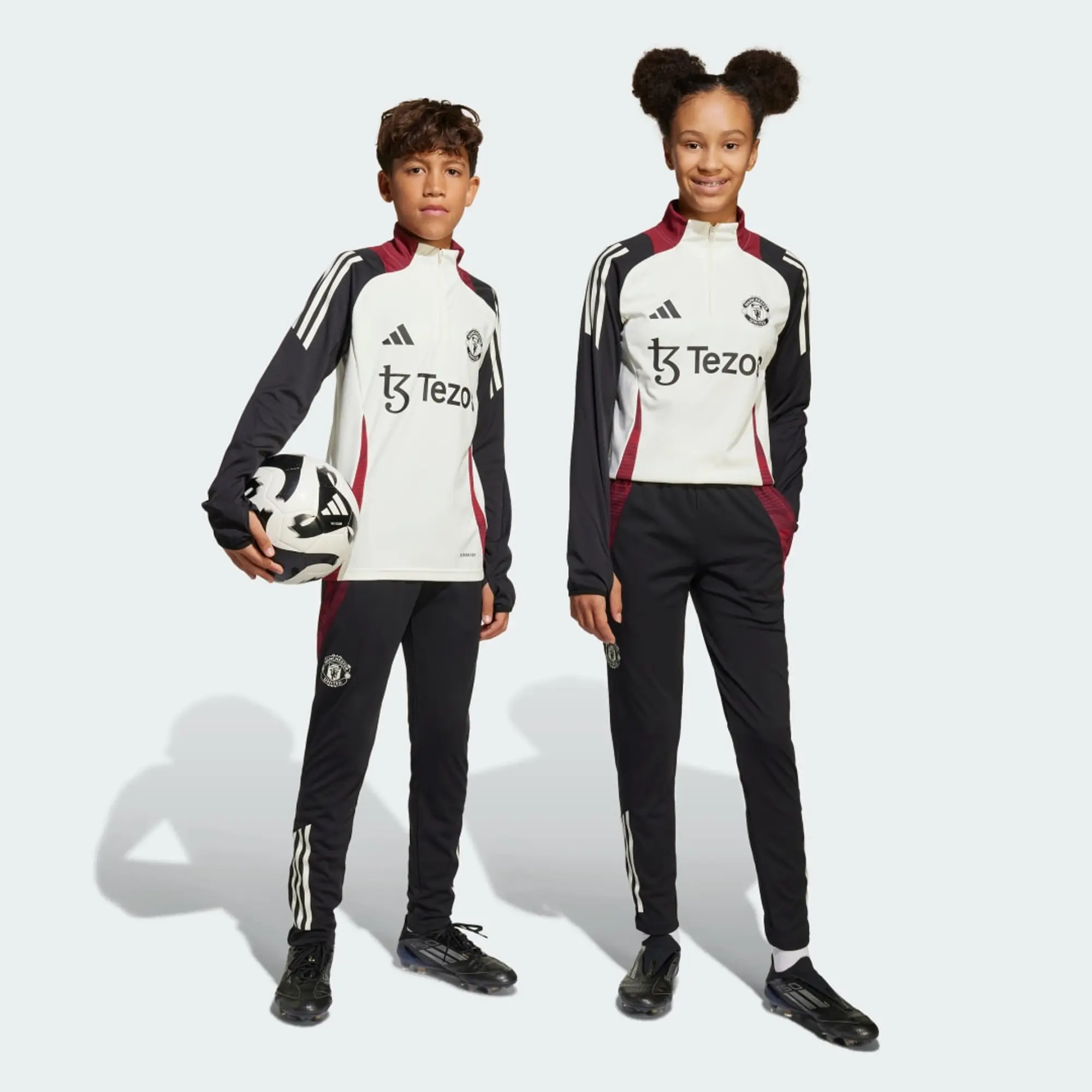 adidas Manchester United FC Training Track Pants Junior - Black - Kids