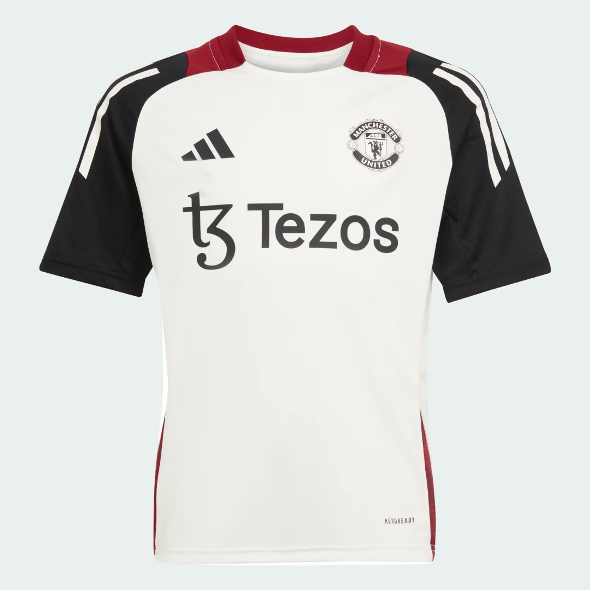 Manchester United adidas Training Jersey - Off-white - Kids