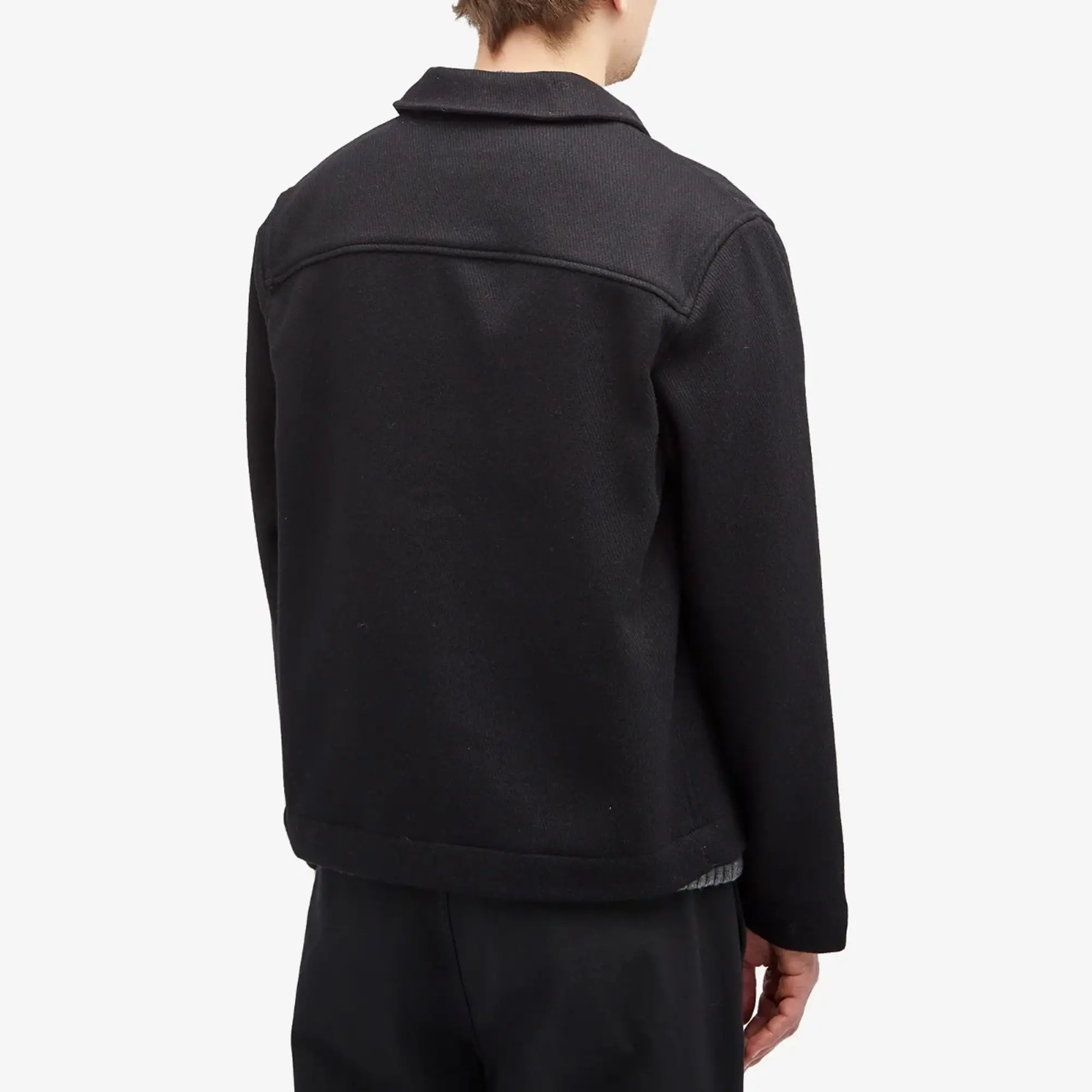 Wax London Men's Elm Wool Jacket Black