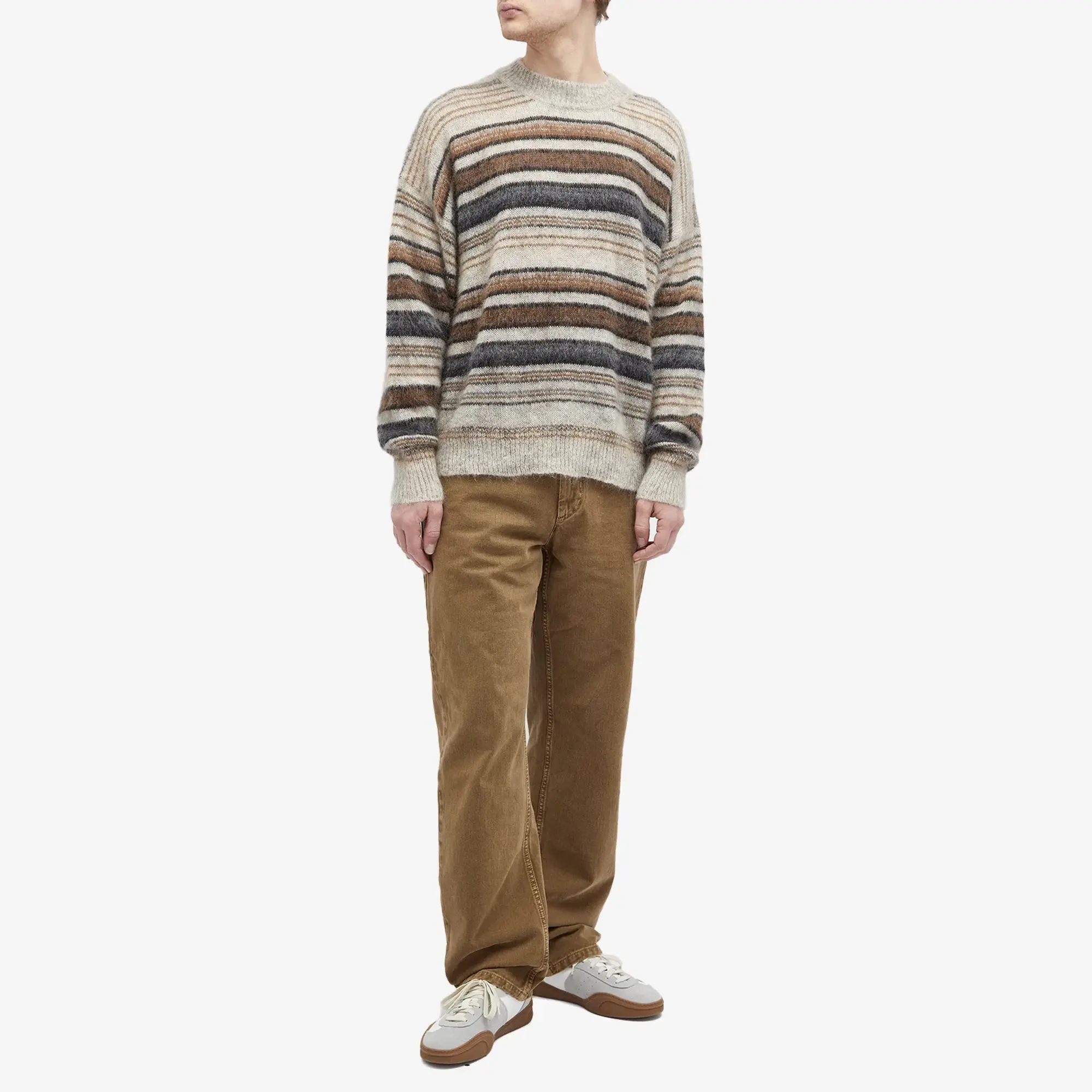 Isabel Marant Men's Drussellh Crew Knit Camel