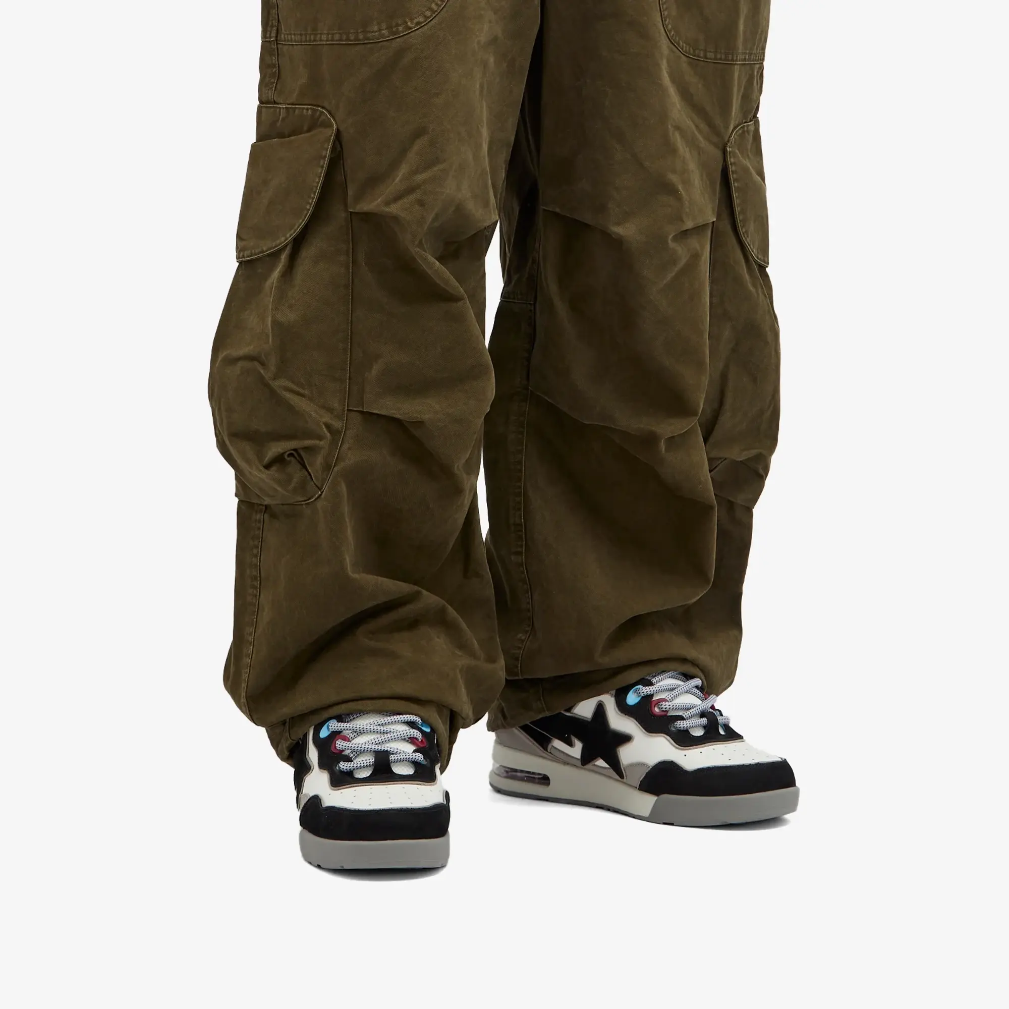 Sneakers A Bathing Ape Flip Sta M1 Black Eur 47.5