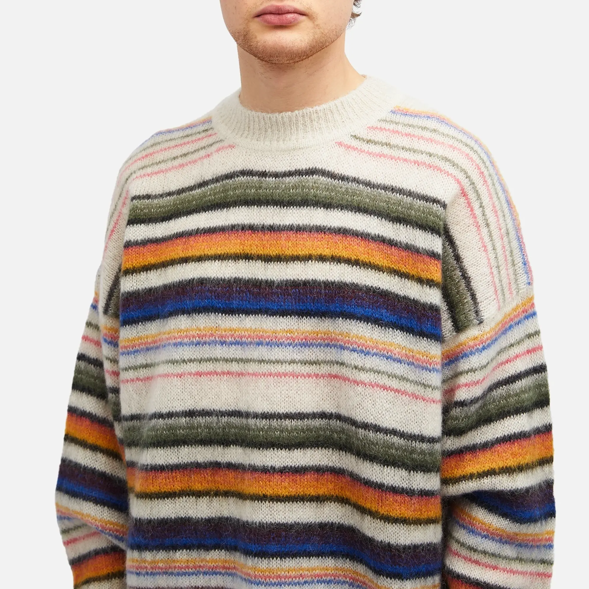 Isabel Marant Men's Drussellh Crew Knit Multi
