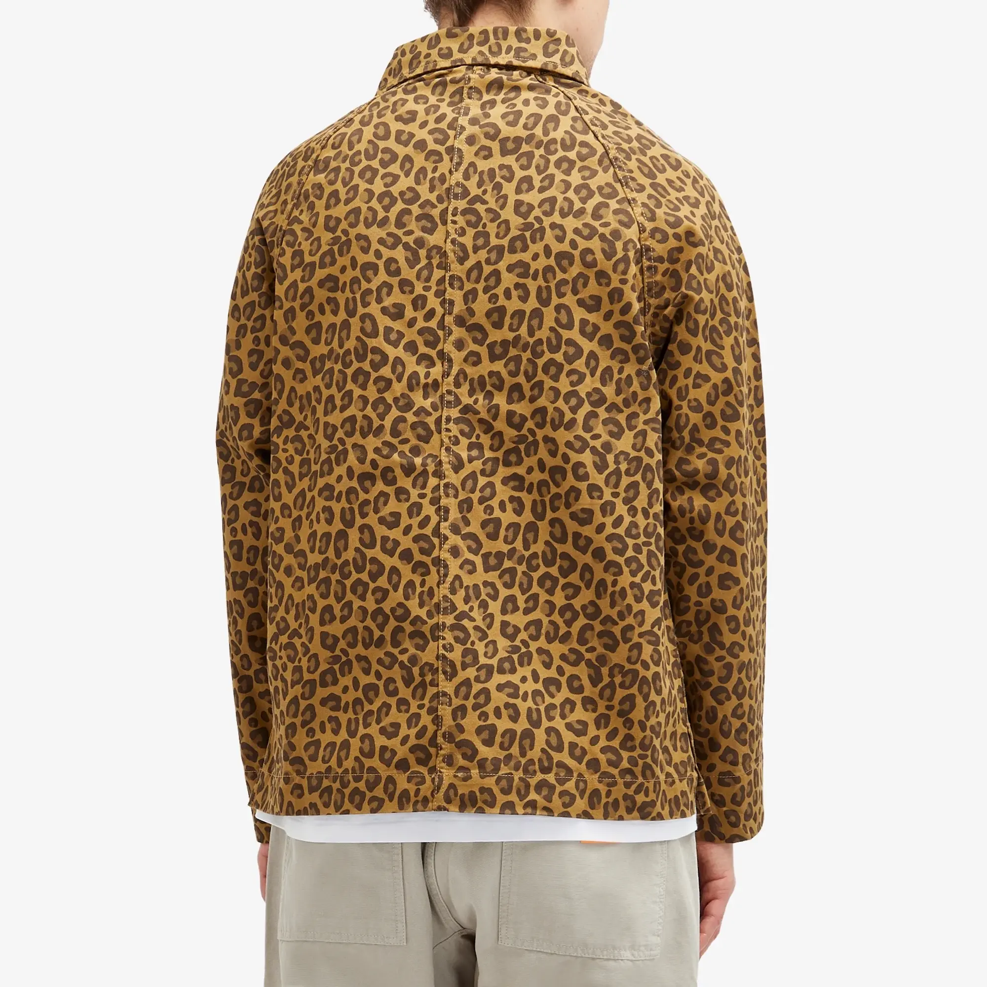 Service Works Men's Leopard FOH Jacket Brown