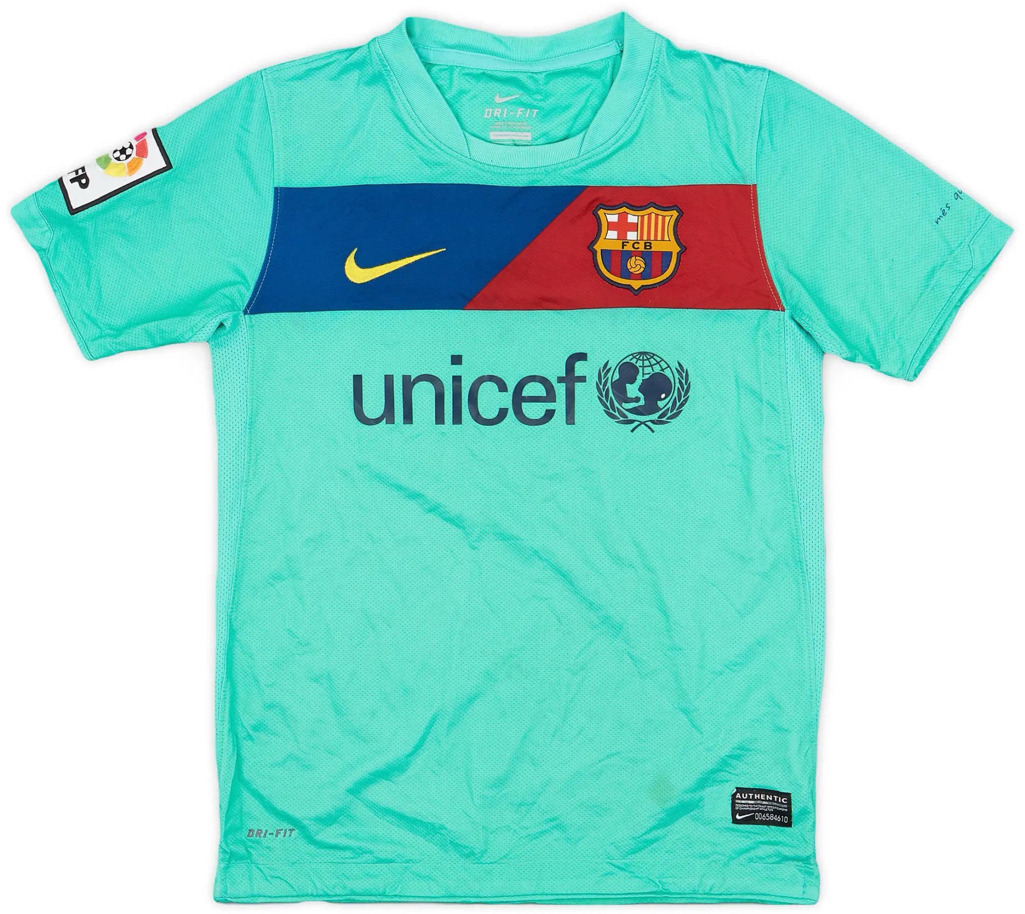 【激レア】Nike FC Barcelona サッカー 2010/11 Sサイズ 激レア】Nike FC Barcelona サッカー 2010/11 Sサイズ