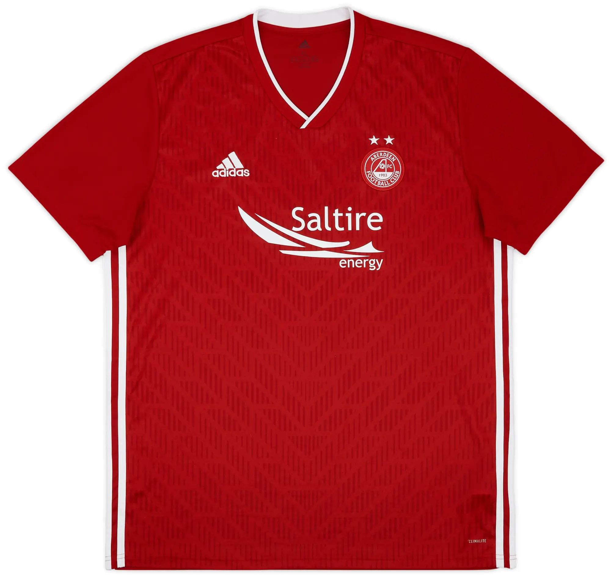 adidas 2019-20 Aberdeen Home Shirt - 9/10 - (XL)