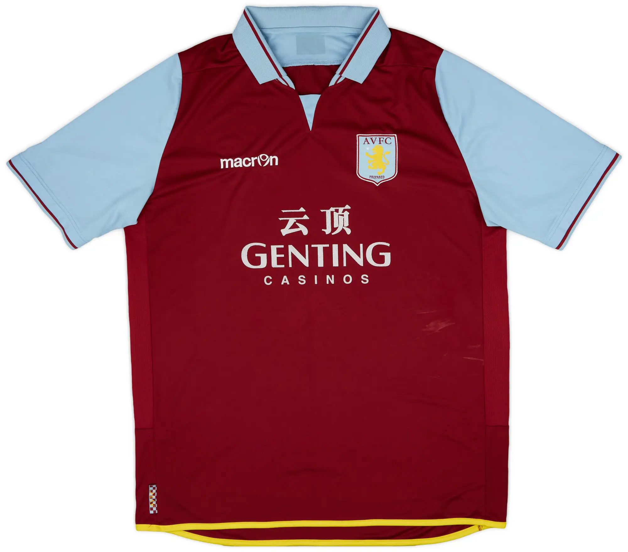 Macron 2012-13 Aston Villa Home Shirt - 5/10 - (XL)