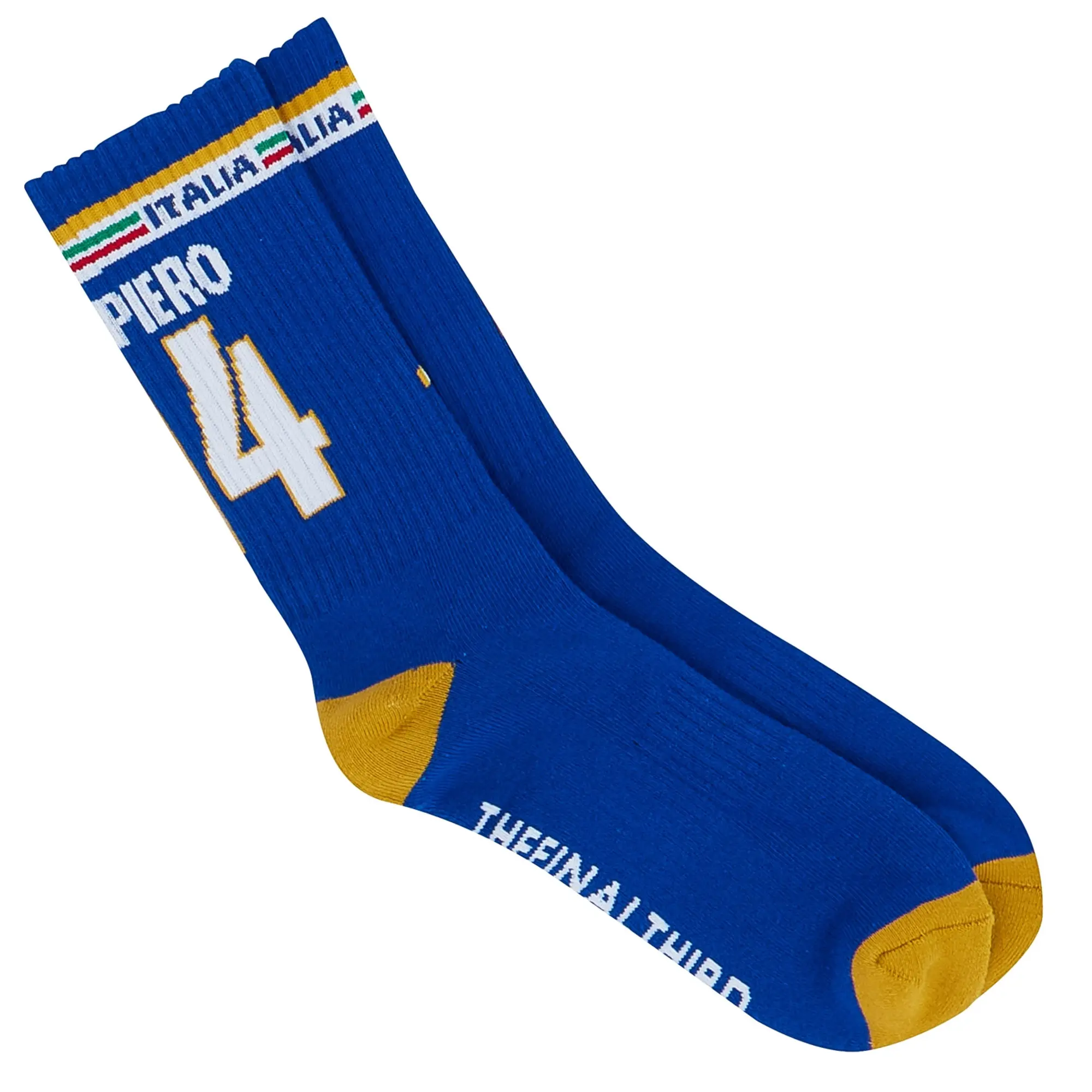 1996-97 Italy Del Piero #14 Home Crew Socks