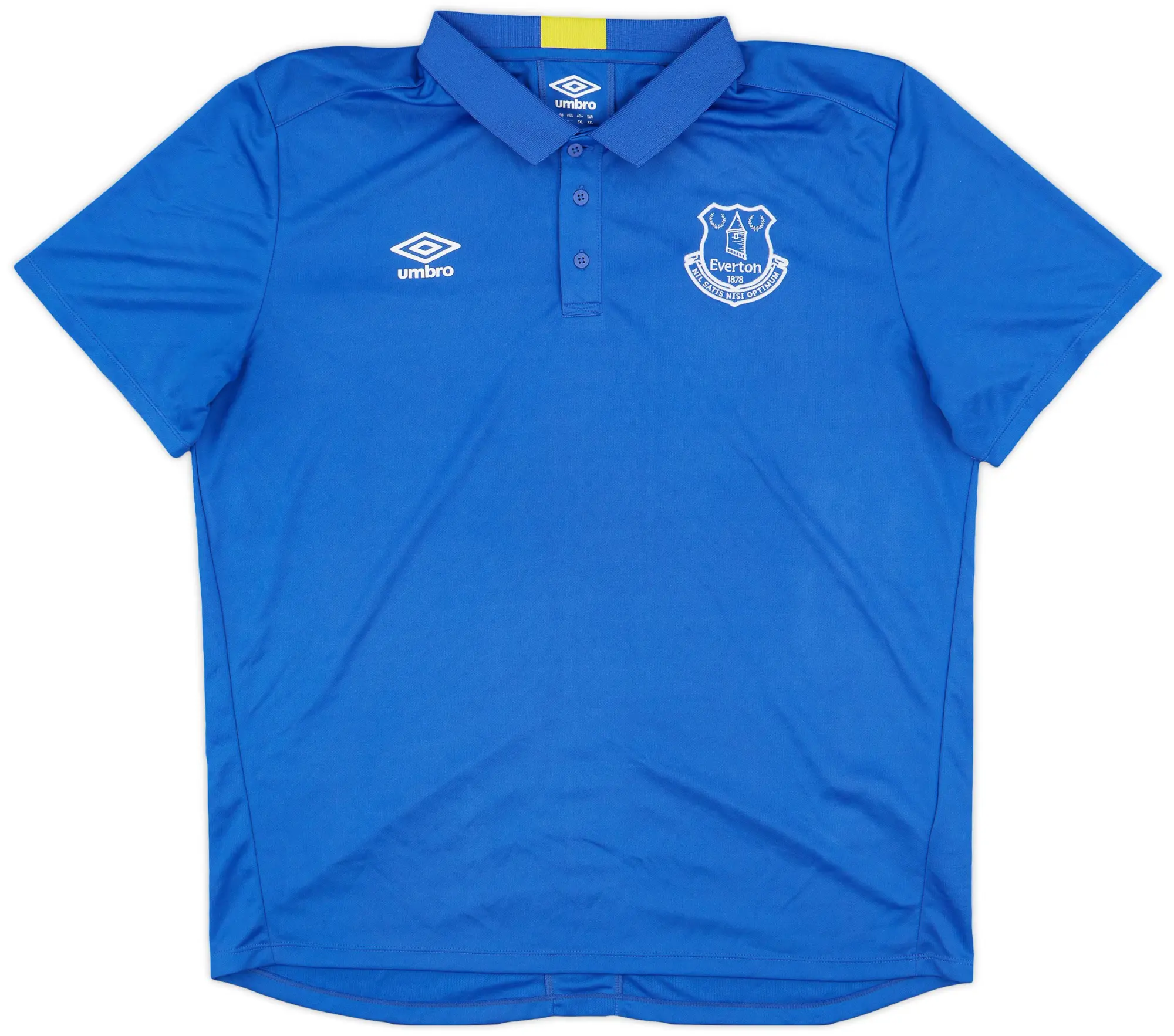 2018-19 Everton Umbro Polo Shirt - 7/10 - (XXL)