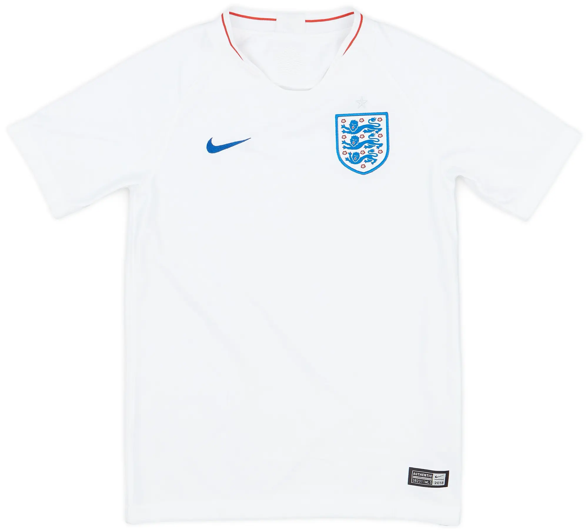Nike 2018-19 England Home Shirt - 9/10 - (M.Boys)