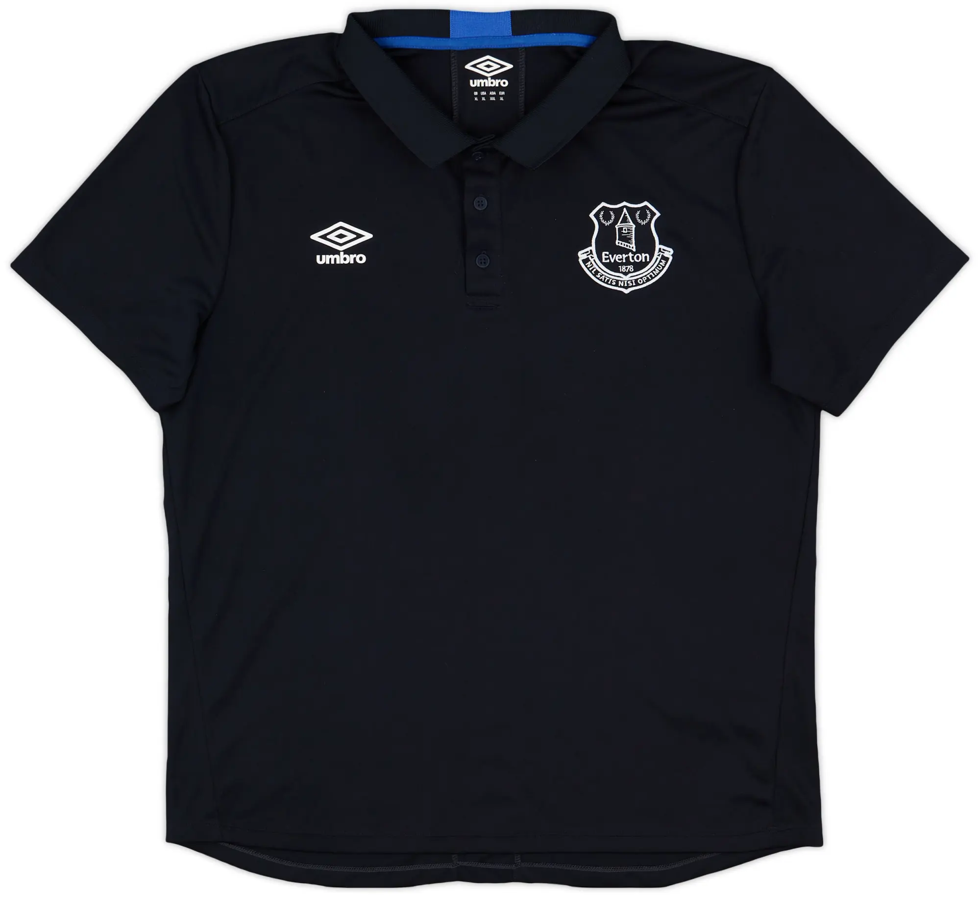 2016-17 Everton Umbro Polo Shirt - 9/10 - (XL)