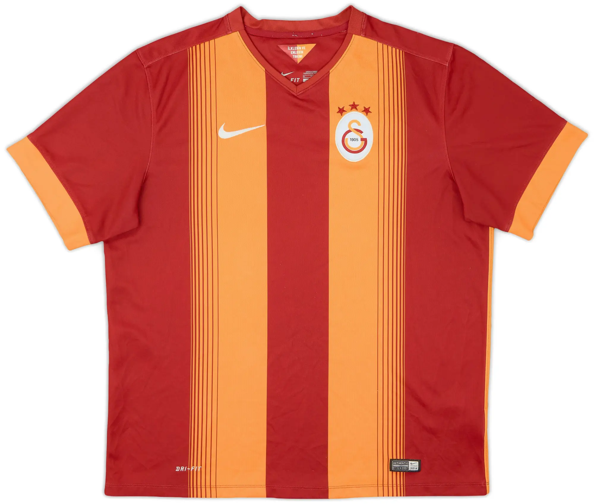 Nike 2014-15 Galatasaray Home Shirt - 8/10 - (XL)