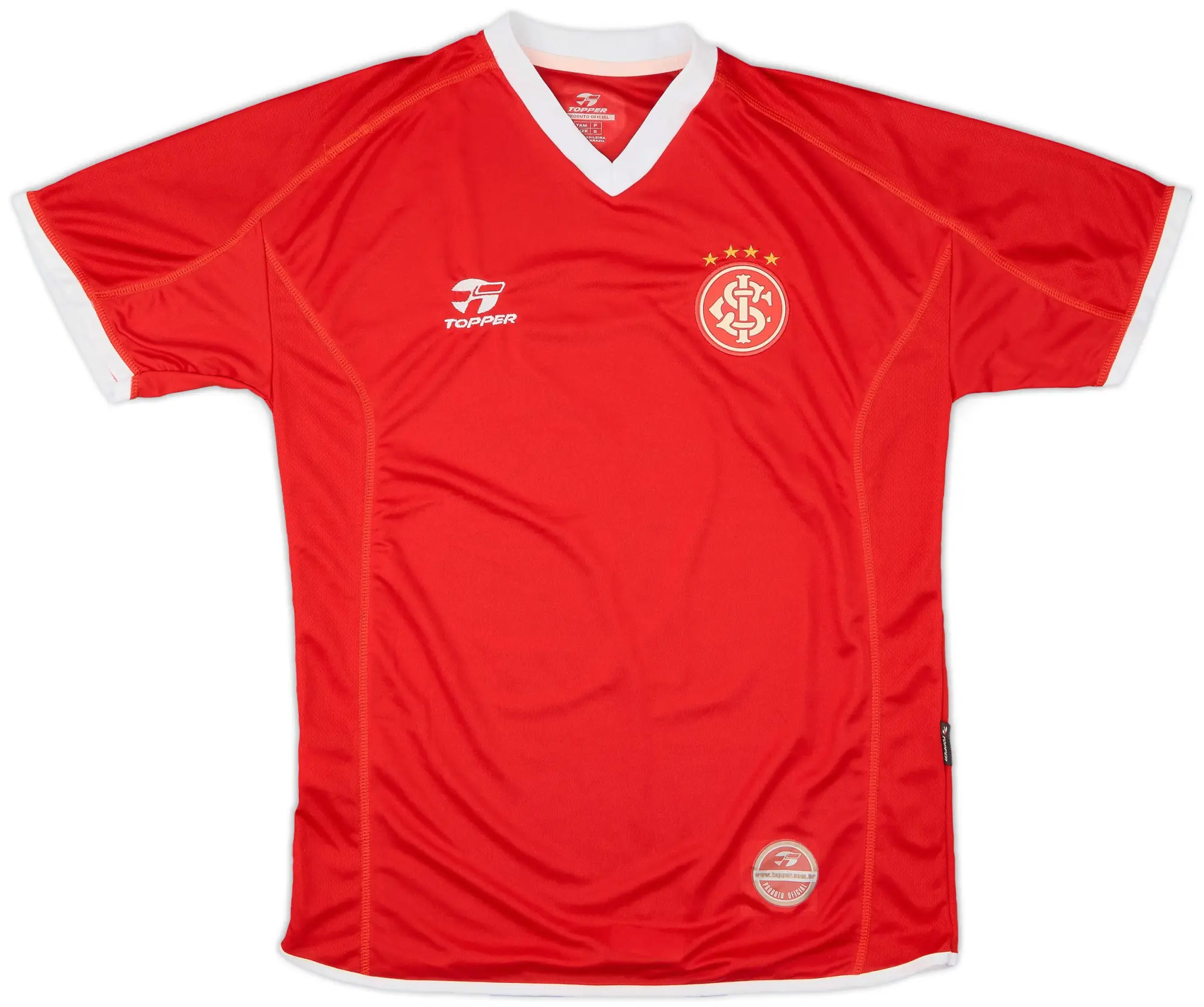 2001-02 Internacional Home Shirt #8 - 7/10 - (S)