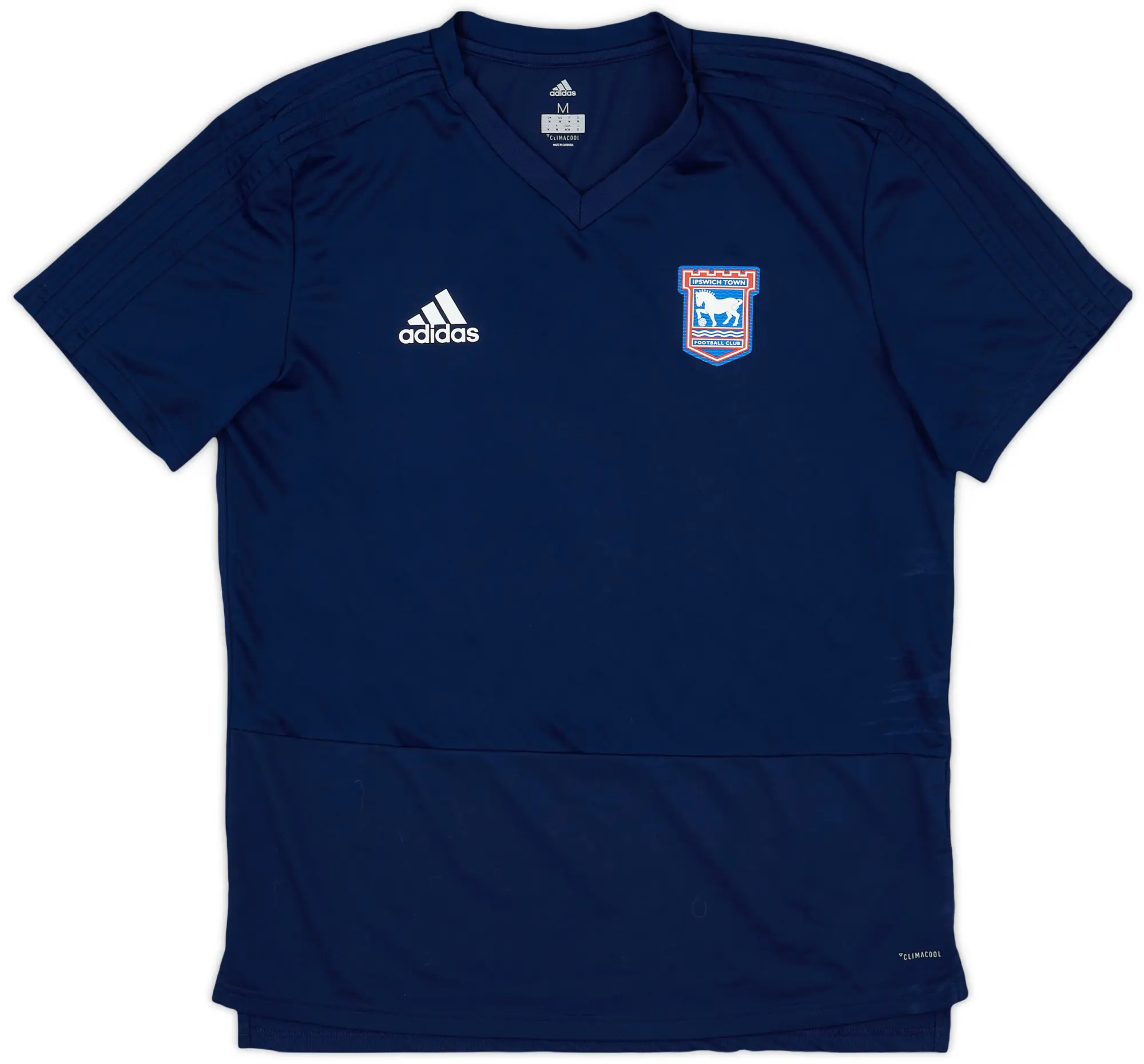 2018-19 Ipswich adidas Training Shirt - 9/10 - (M)