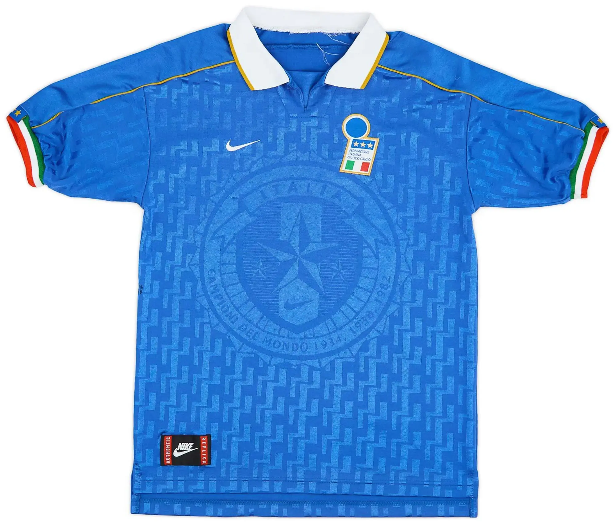 Nike 1994-96 Italy Home Shirt - 8/10 - (S)