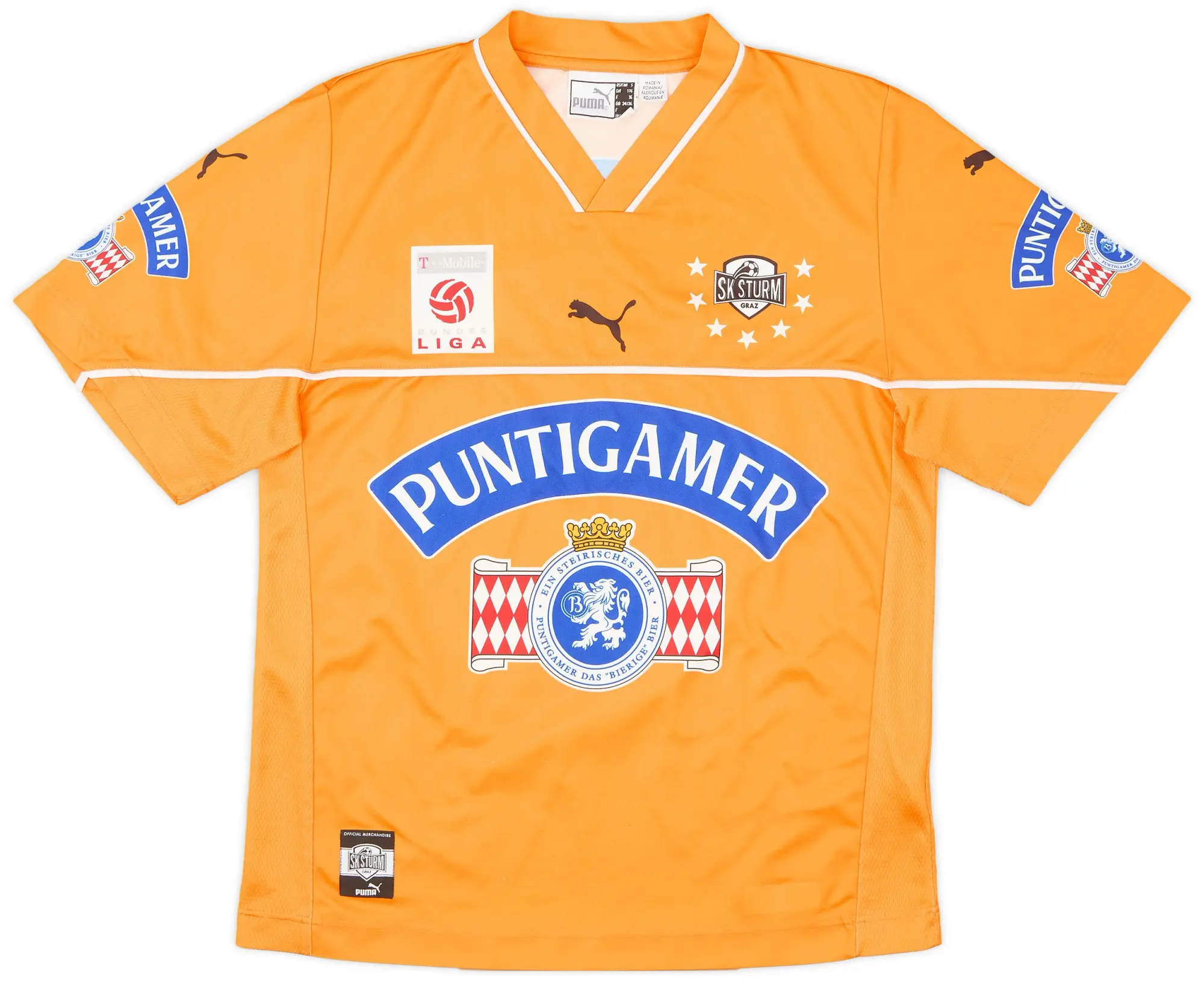 Puma 2001-02 Sturm Graz Away Shirt - 8/10 - (S)