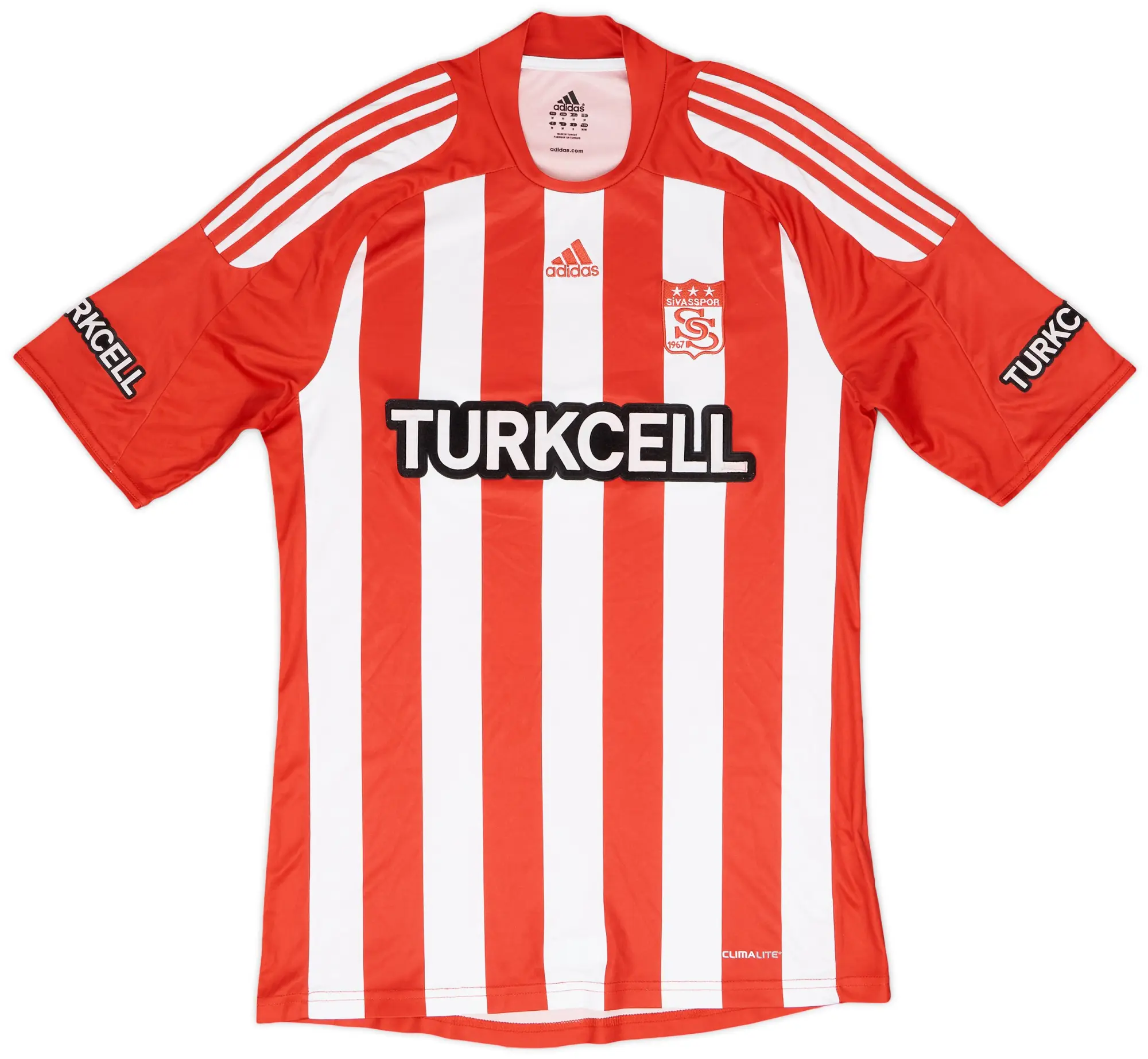 adidas 2009-10 Sivasspor Home Shirt - 5/10 - (M)