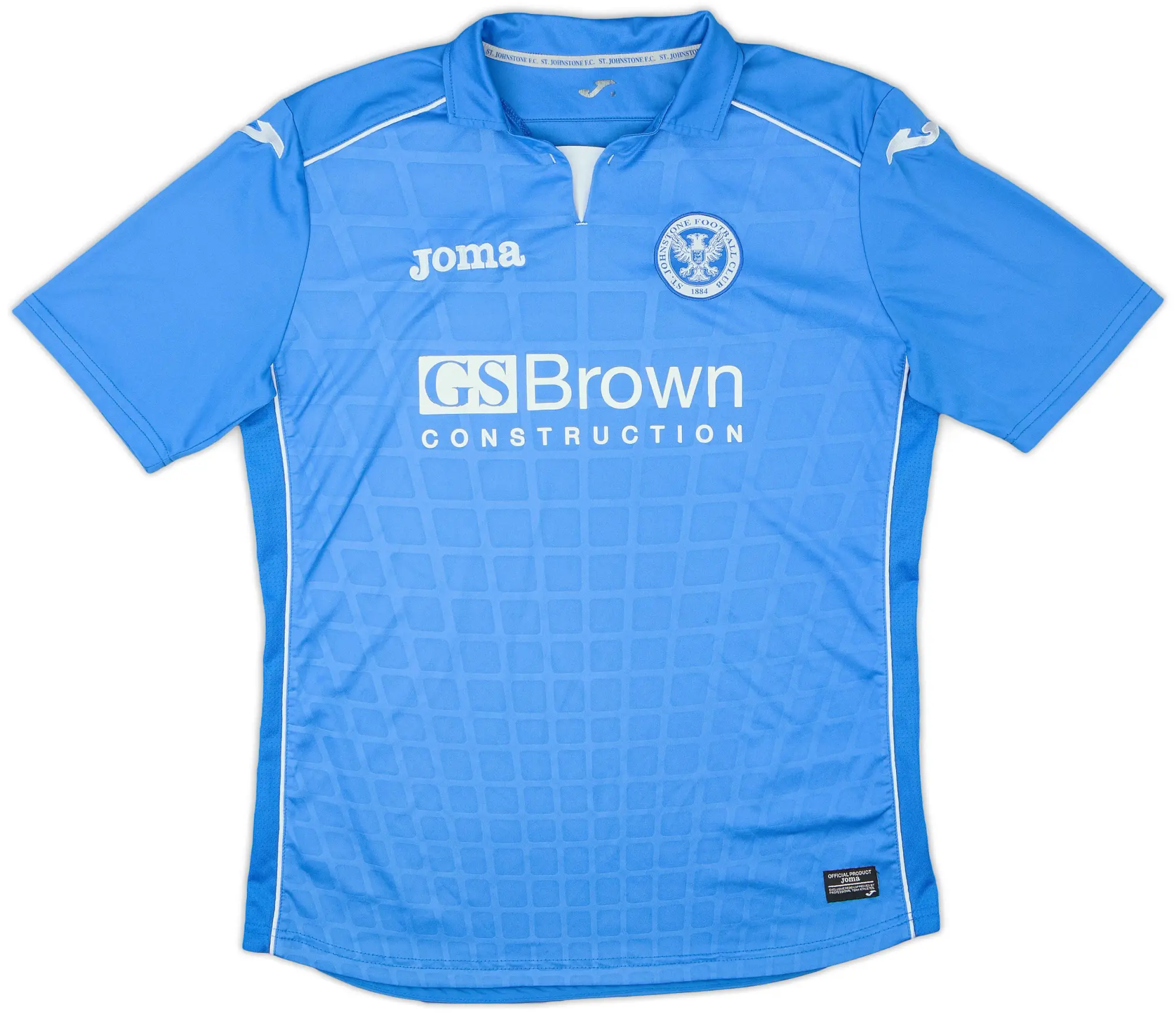 Joma 2014-15 St Johnstone Home Shirt - 8/10 - (M)