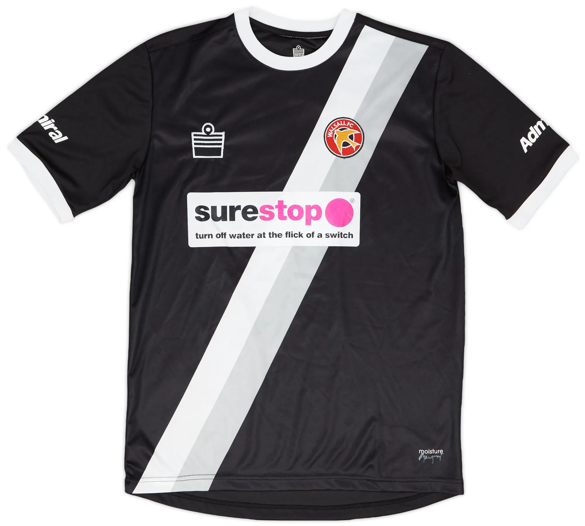 Admiral Walsall Mens SS Away Shirt 2011/12