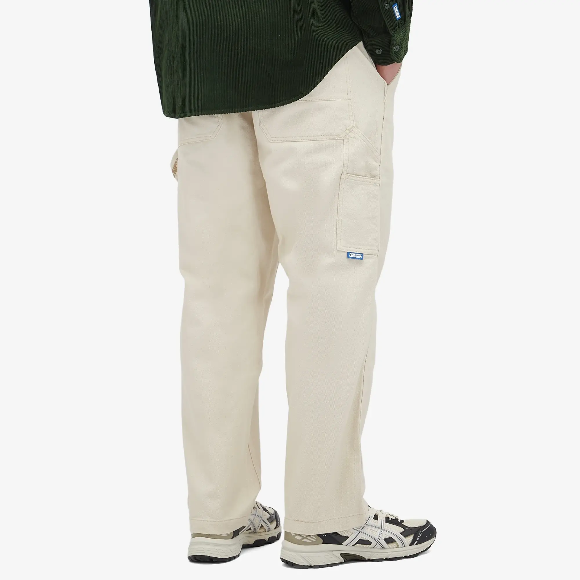 A Bathing Ape AAPE Now Denim Workwear Trousers Dark Ivory