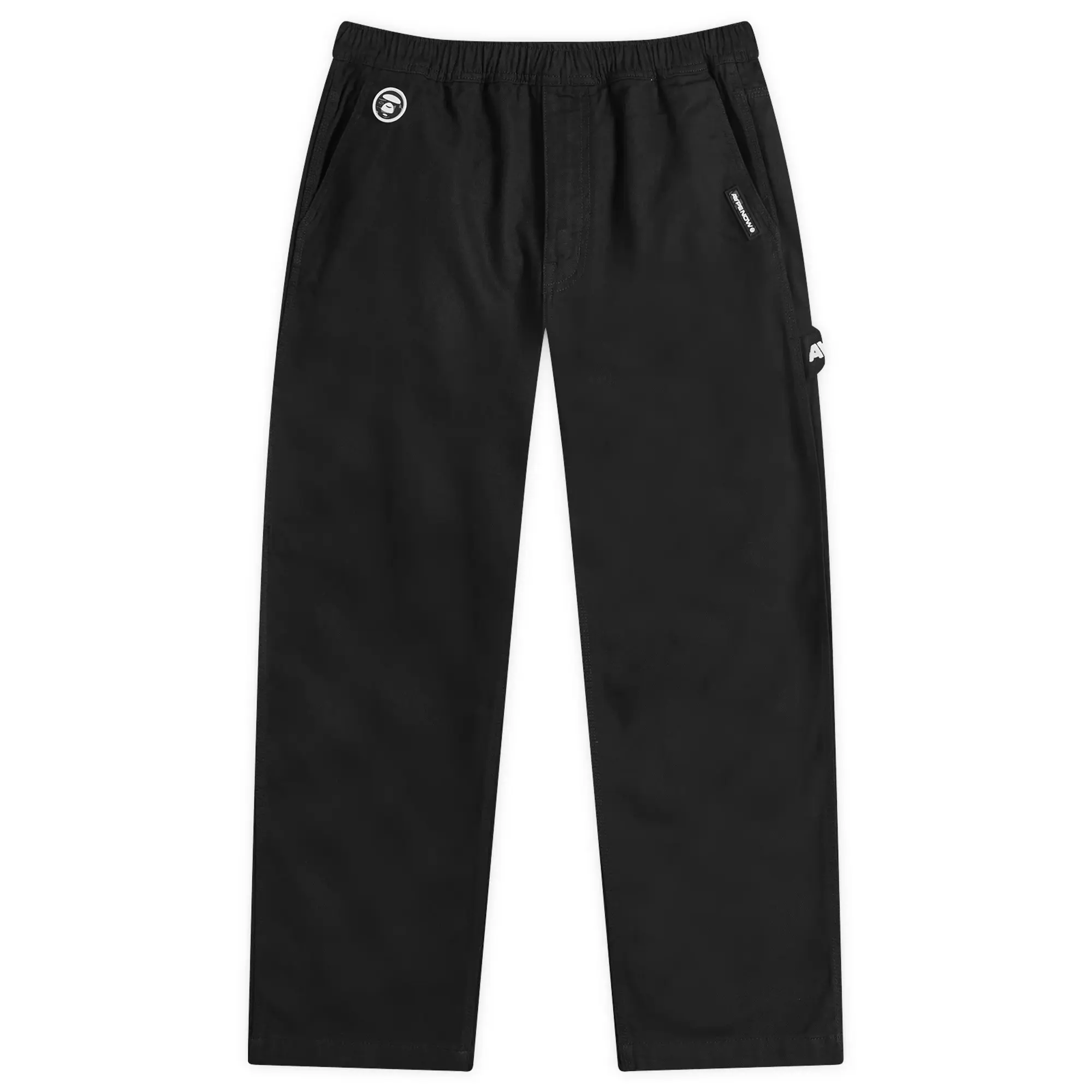 A Bathing Ape AAPE Now Denim Workwear Trousers Black