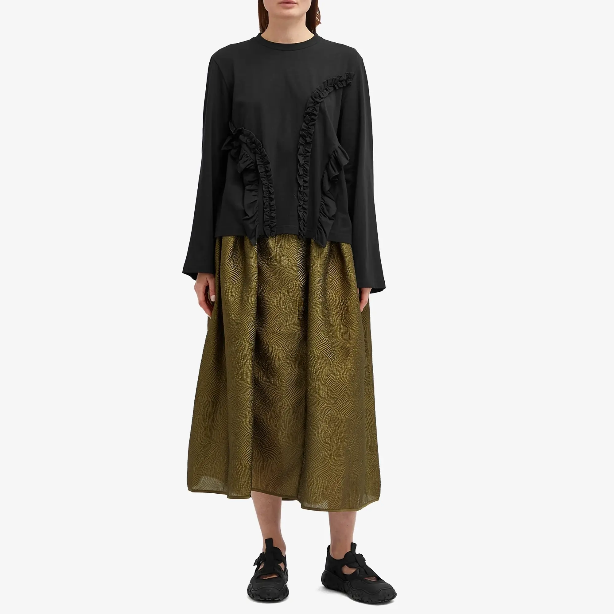 Cecilie Bahnsen Women's Alva T-Shirt Black