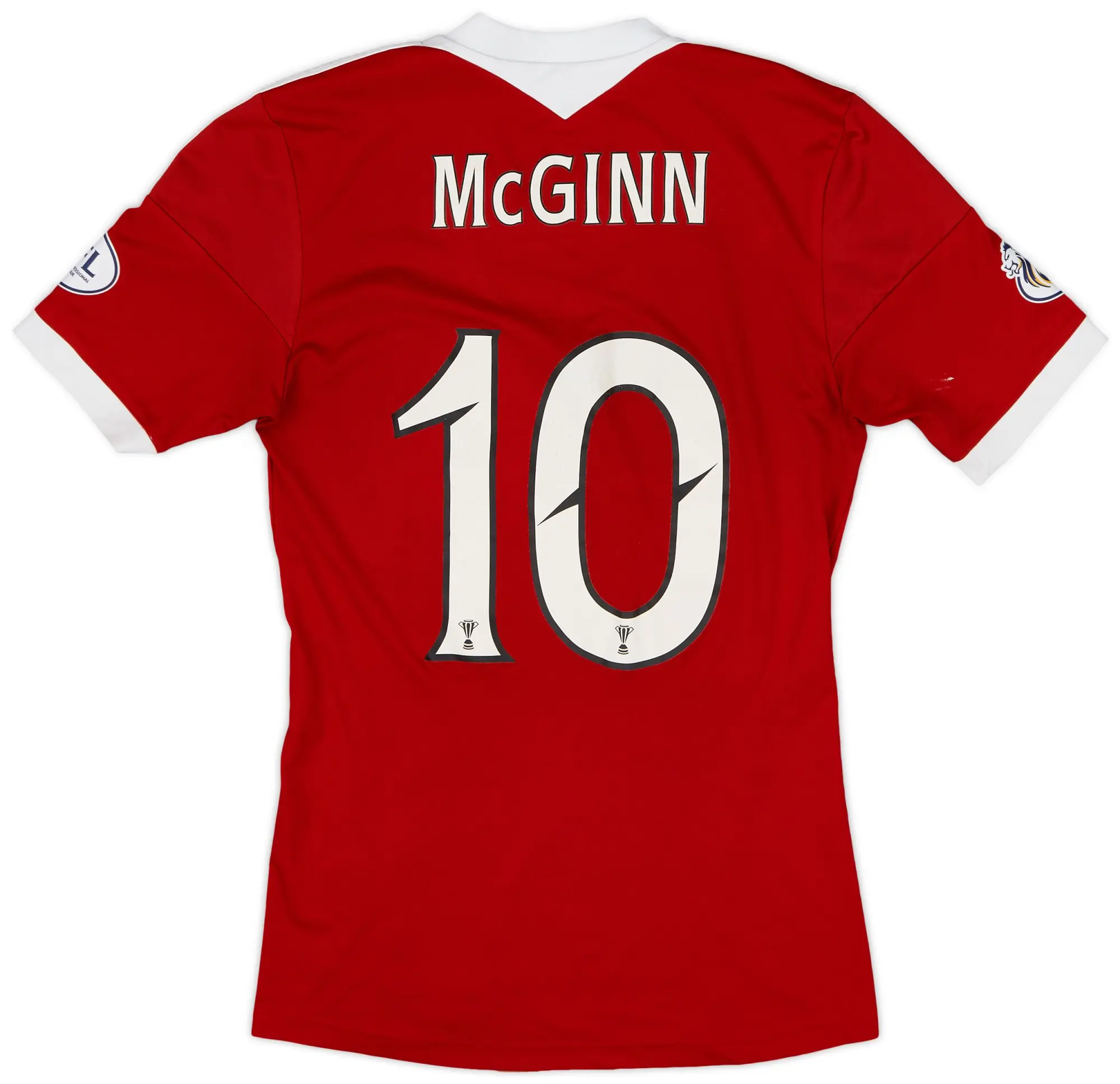 adidas 2013-14 Aberdeen Home Shirt McGinn #10 - 6/10 - (S)