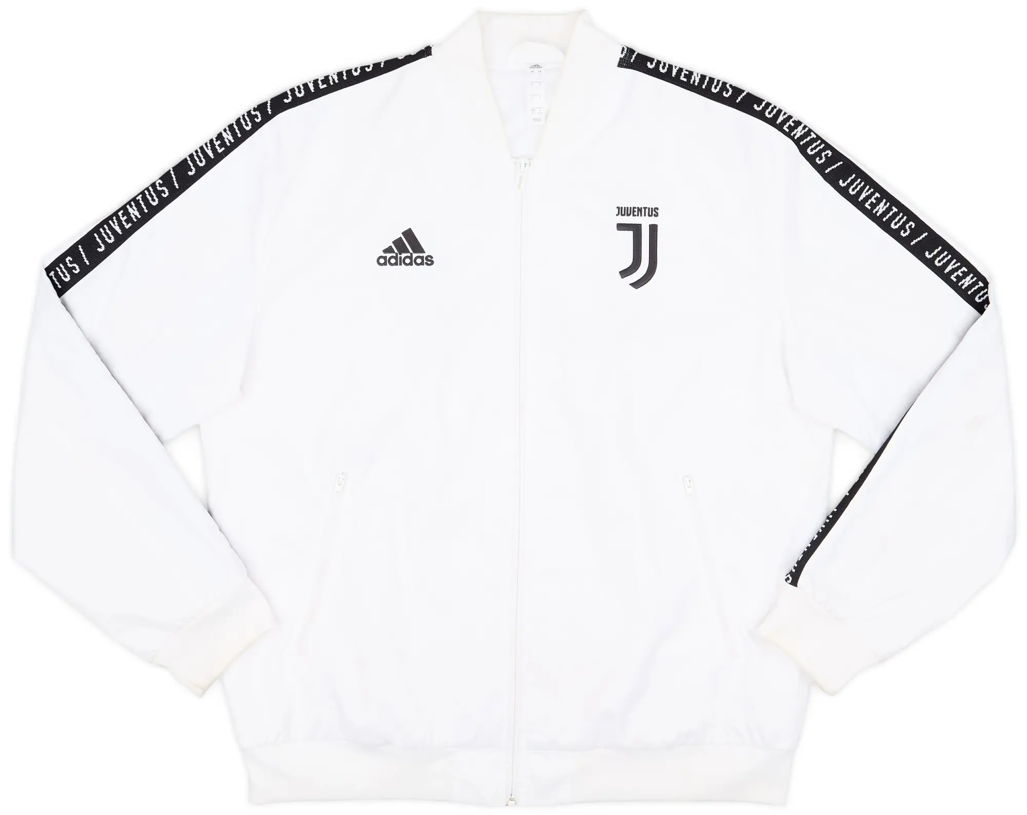 2018 19 Juventus adidas Presentation Jacket 6 10 L JUVJ18778221used FOOTY.COM