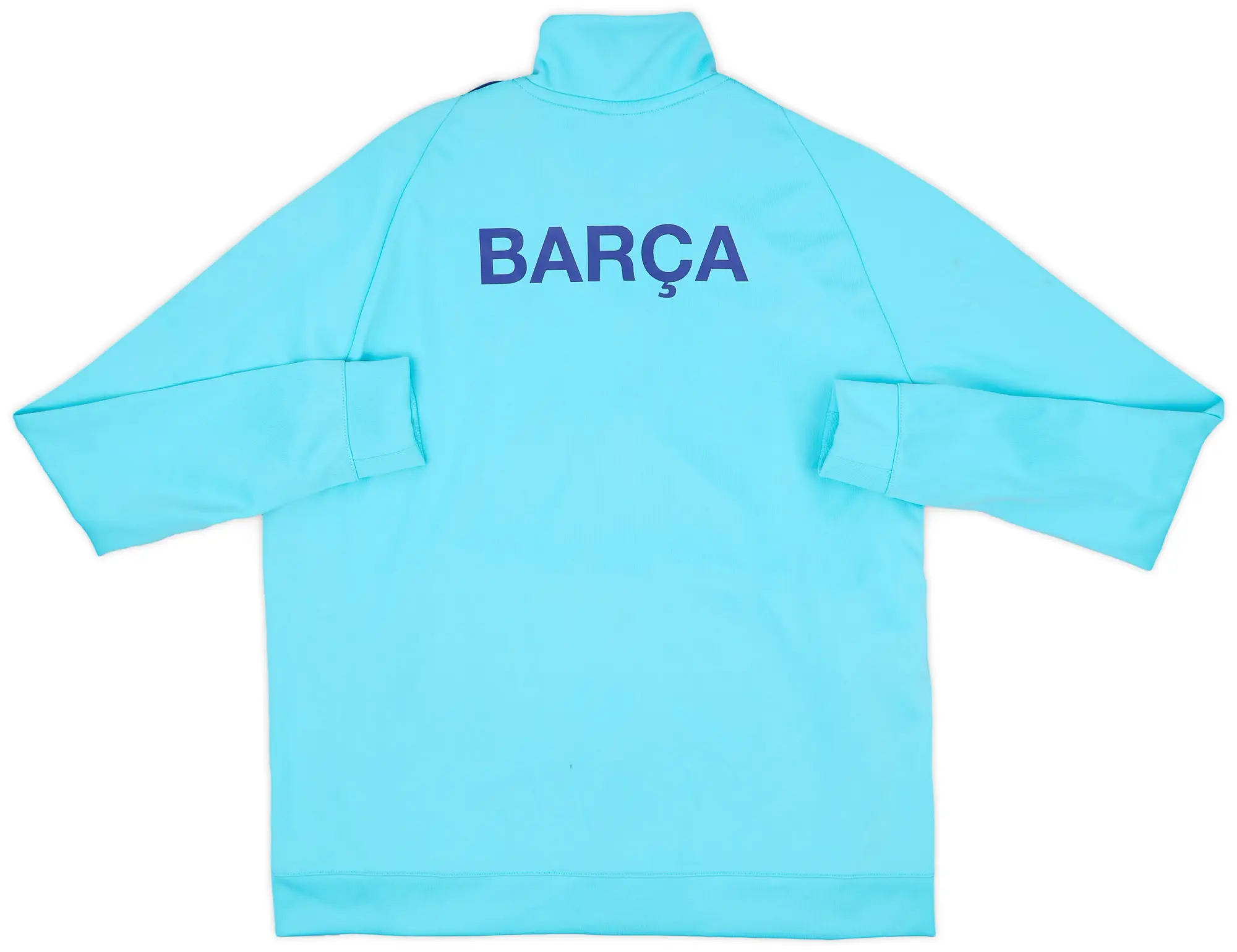 2017-18 Barcelona Nike 1/4 Zip Drill Top - 7/10 - (S)