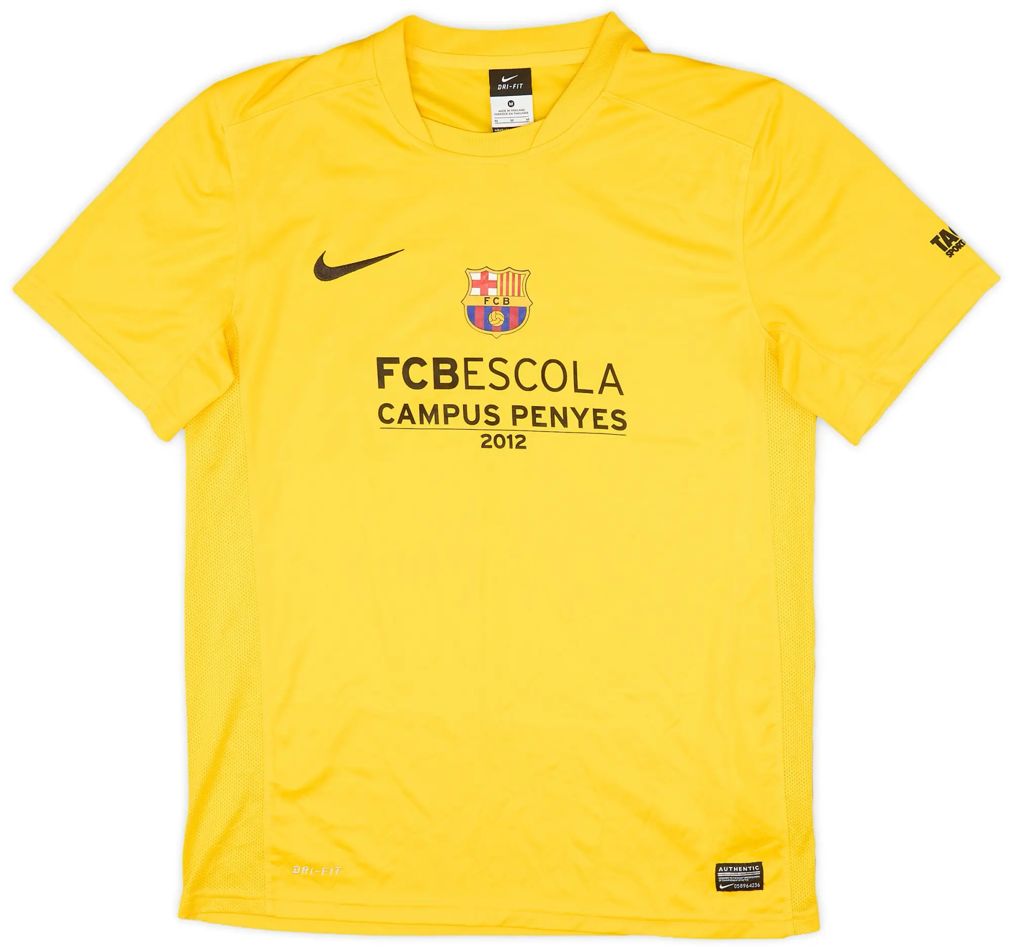 2012-13 Barcelona Football Escola Nike Training Shirt - 7/10 - (M)