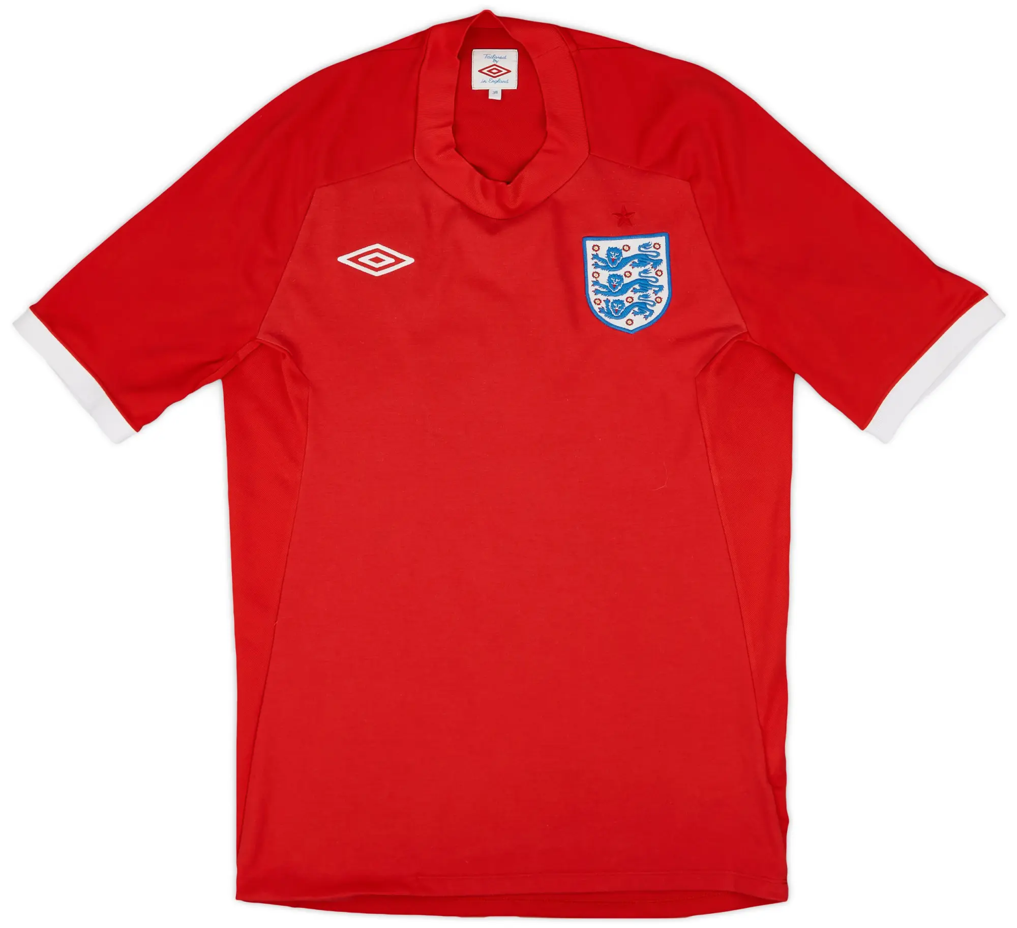 Umbro 2010-11 England Away Shirt #6 - 6/10 - (M)