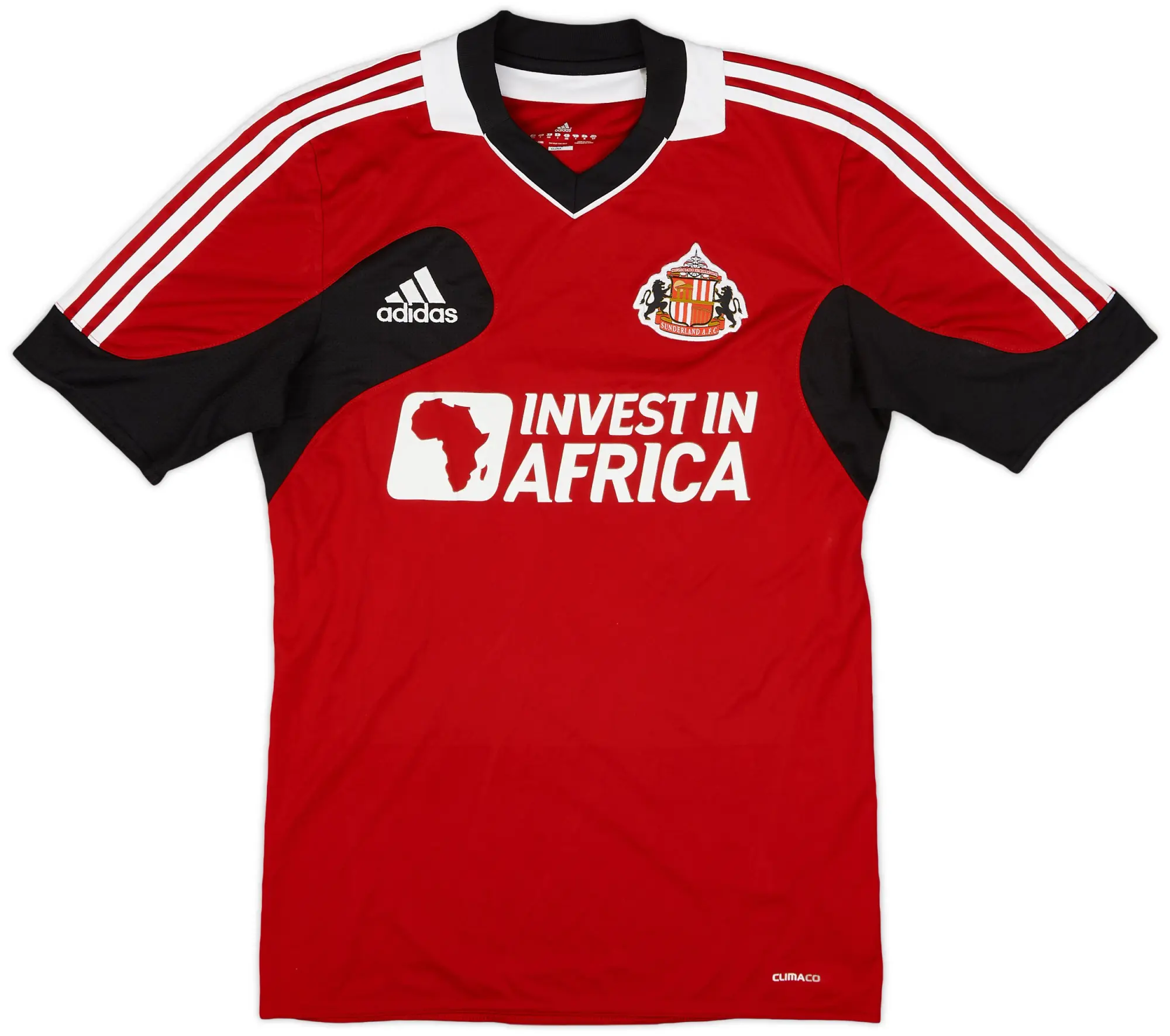 2012-13 Sunderland adidas Training Shirt - 9/10 - (S)