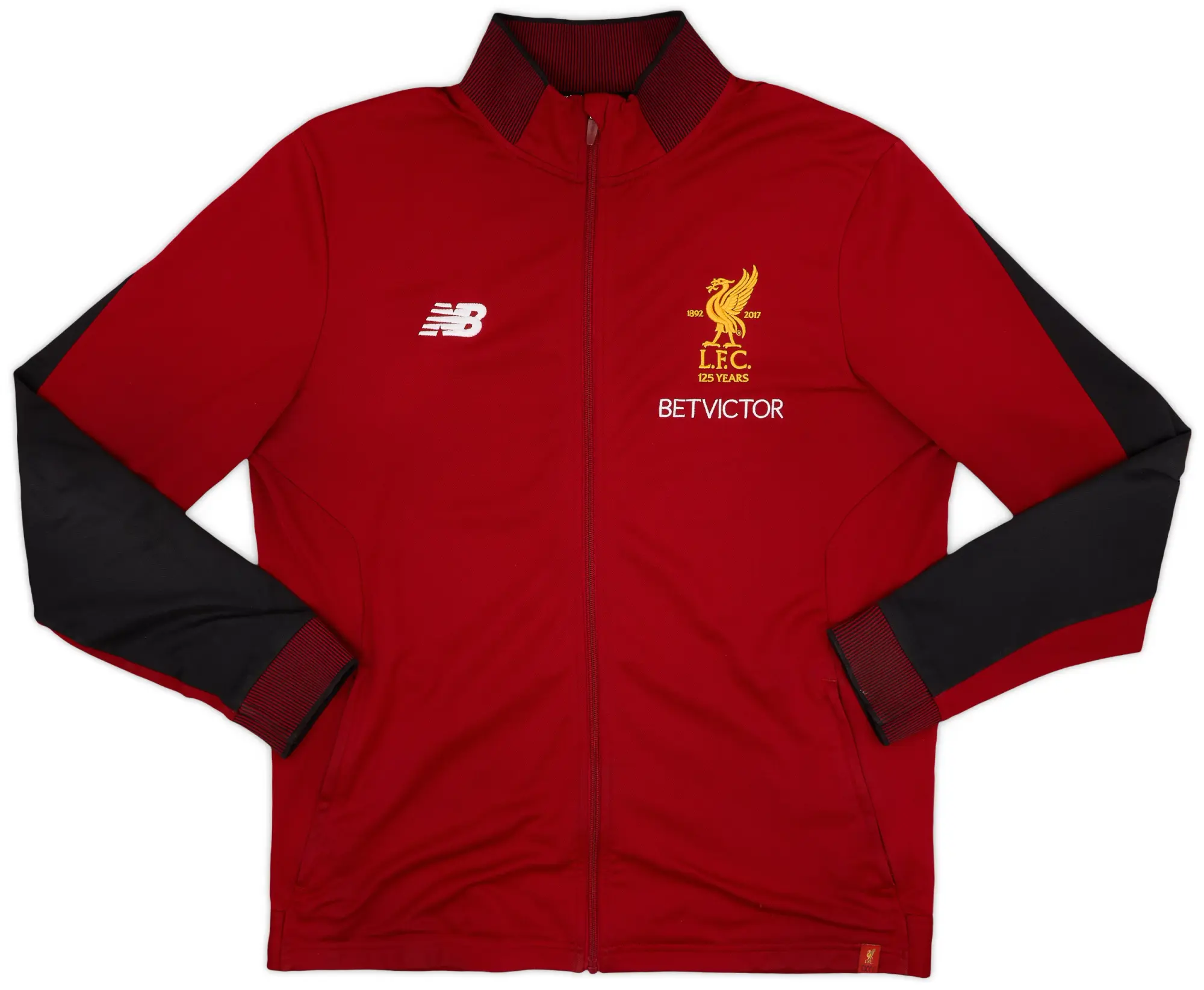 2017-18 Liverpool New Balance Track Jacket - 8/10 - (L)